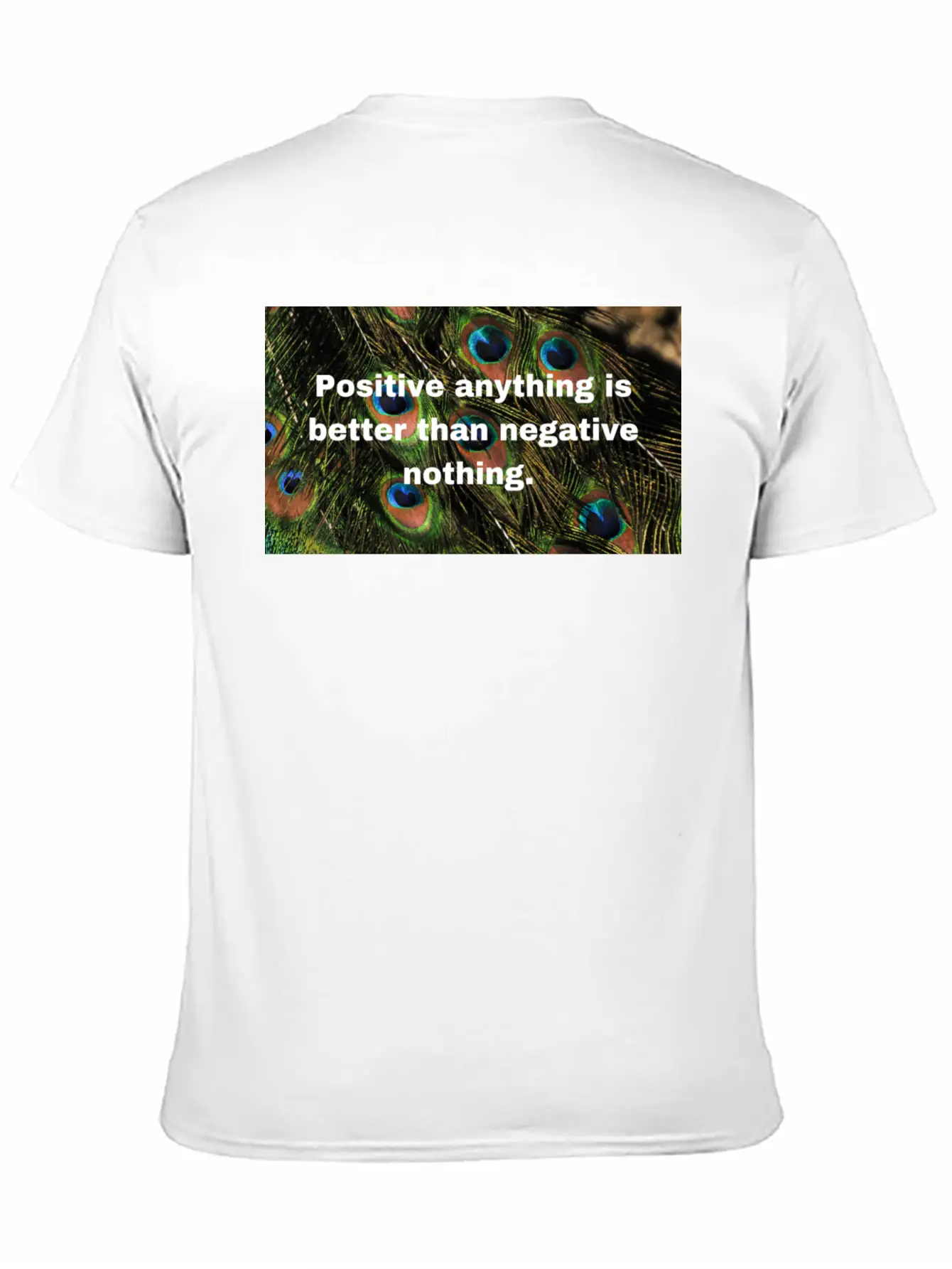 Positive Attitude Unisex Casual T-Shirt – Clean Design For Daily Comfort