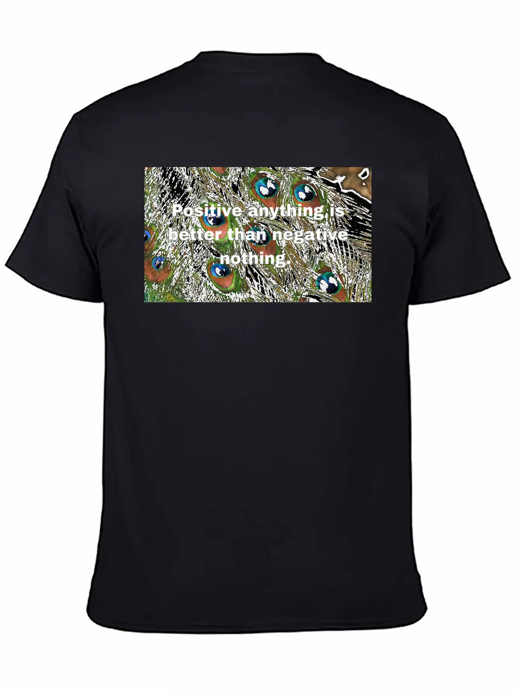 Positive Attitude Unisex Casual T-Shirt – Clean Design For Daily Comfort