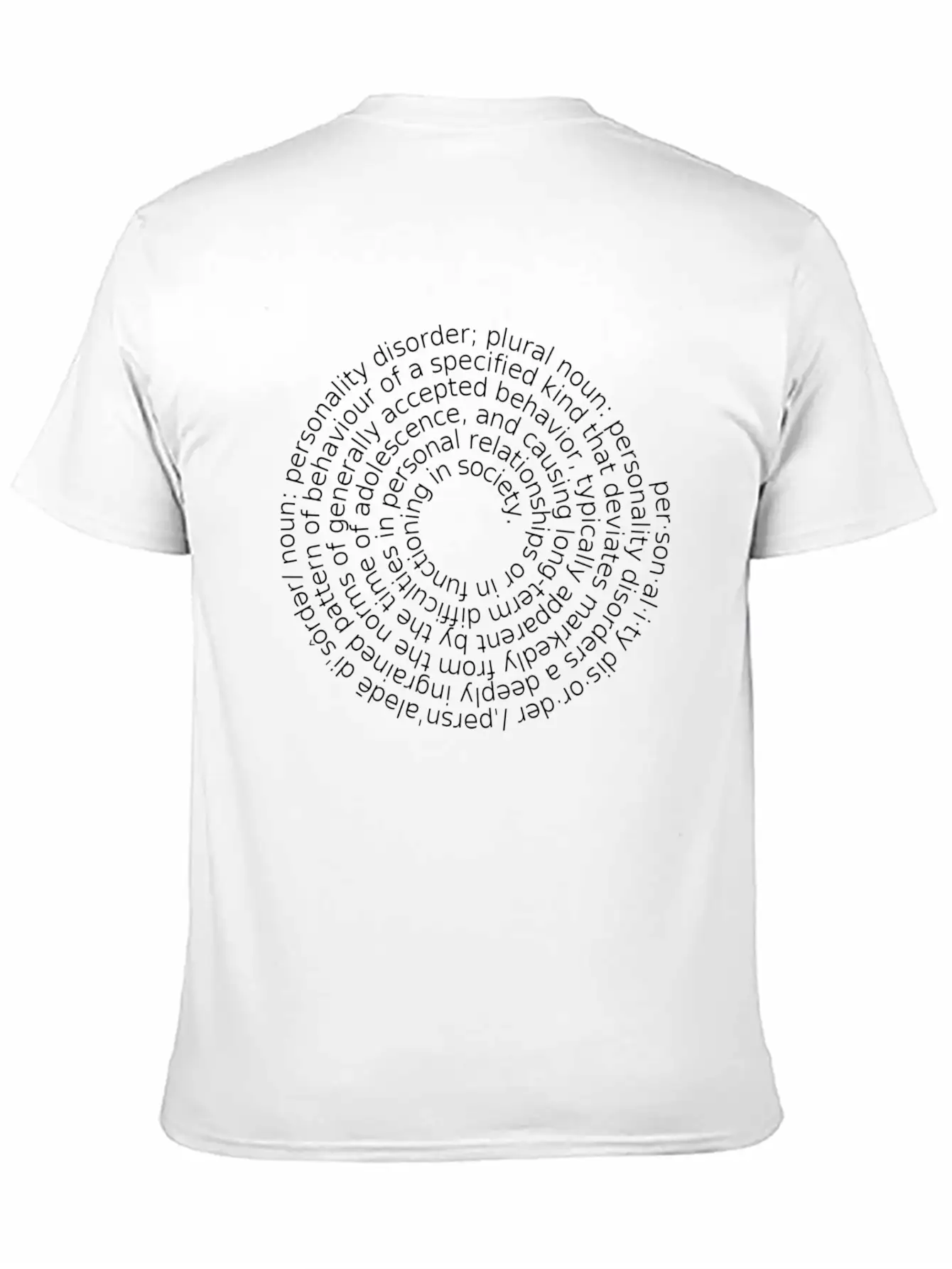 Positive Personality Unisex Casual T-Shirt – Clean Design For Daily Comfort