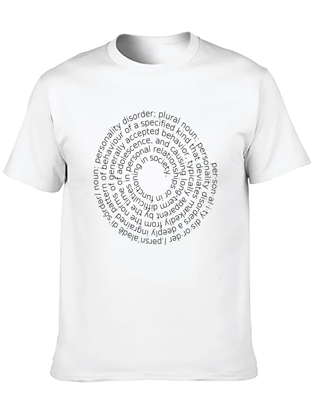 Positive Personality Unisex Casual T-Shirt – Clean Design For Daily Comfort