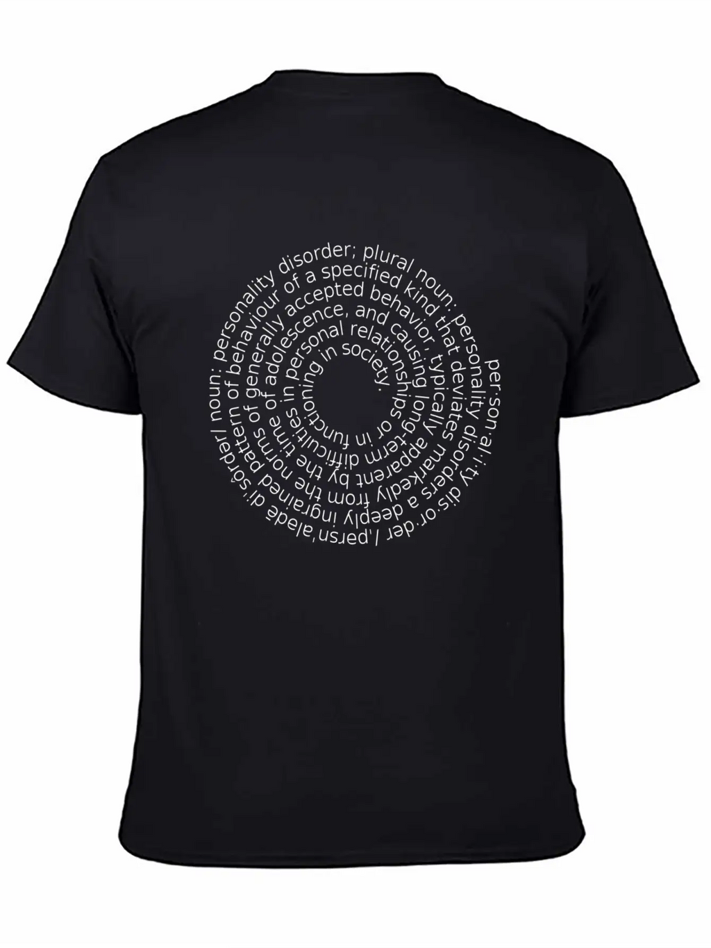 Positive Personality Unisex Casual T-Shirt – Clean Design For Daily Comfort