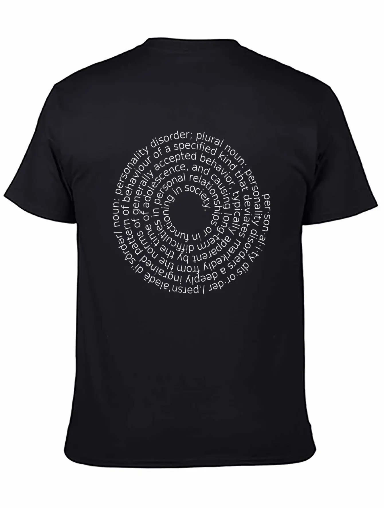 Positive Personality Unisex Casual T-Shirt – Clean Design For Daily Comfort