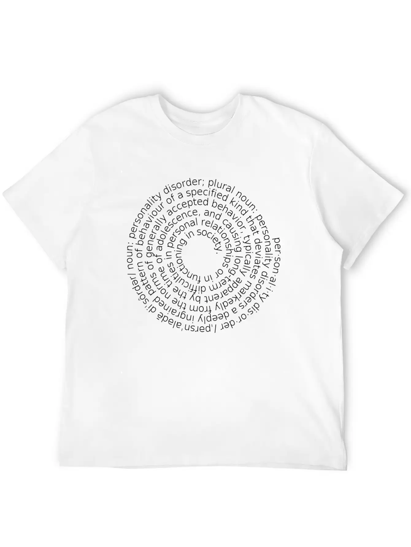 Positive Personality Unisex Casual T-Shirt – Clean Design For Daily Comfort