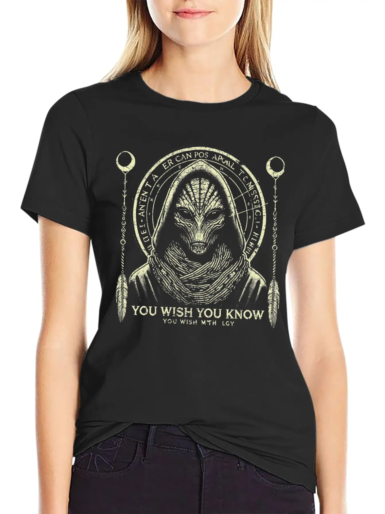 Post-apocalyptic Vintage Alien Unisex Short Sleeve Soft Cotton T-Shirt – Casual Everyday Wear