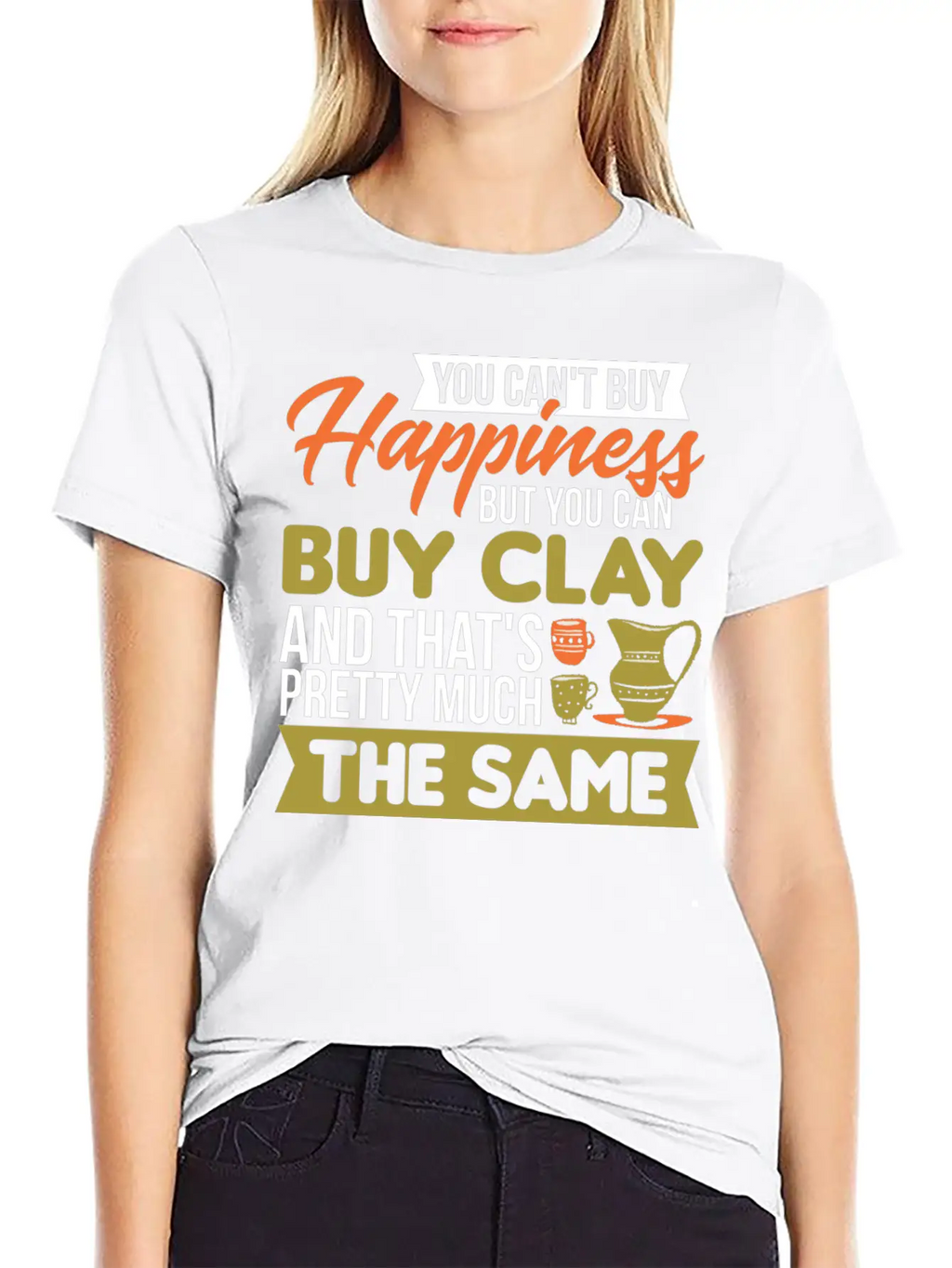 Potters Mud Clay Ceramics Artist Pottery Unisex Casual T-Shirt – Clean Design For Daily Comfort