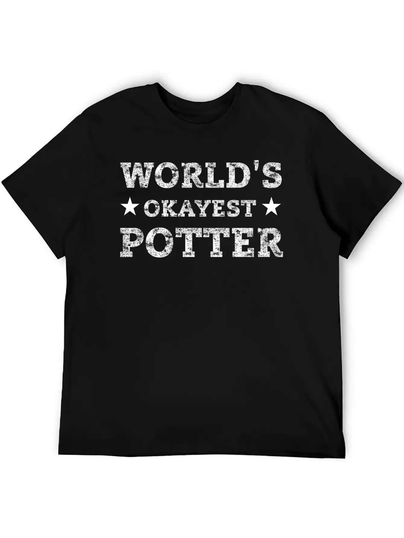 Pottery Ceramic Tone Shirt | Worlds Okayest Potter Breathable Soft Cotton T-Shirt – Timeless Casual Look