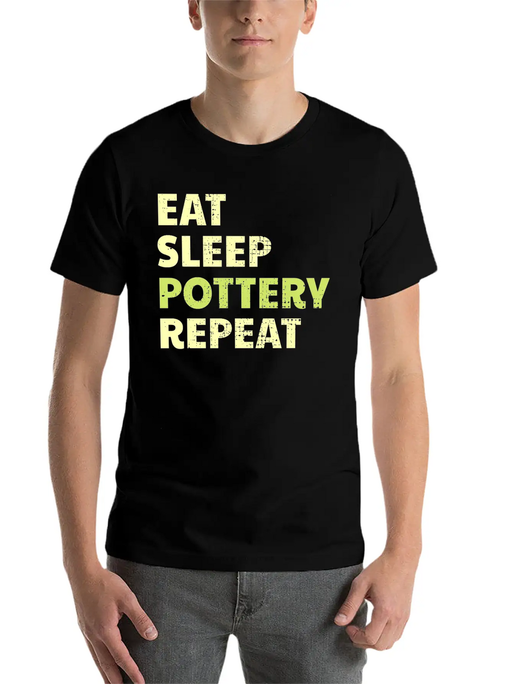 Pottery Ceramics Artist Potter Clay Funny Humour Classic Fit Graphic Tee For Daily Comfort – Unisex Cotton Shirt