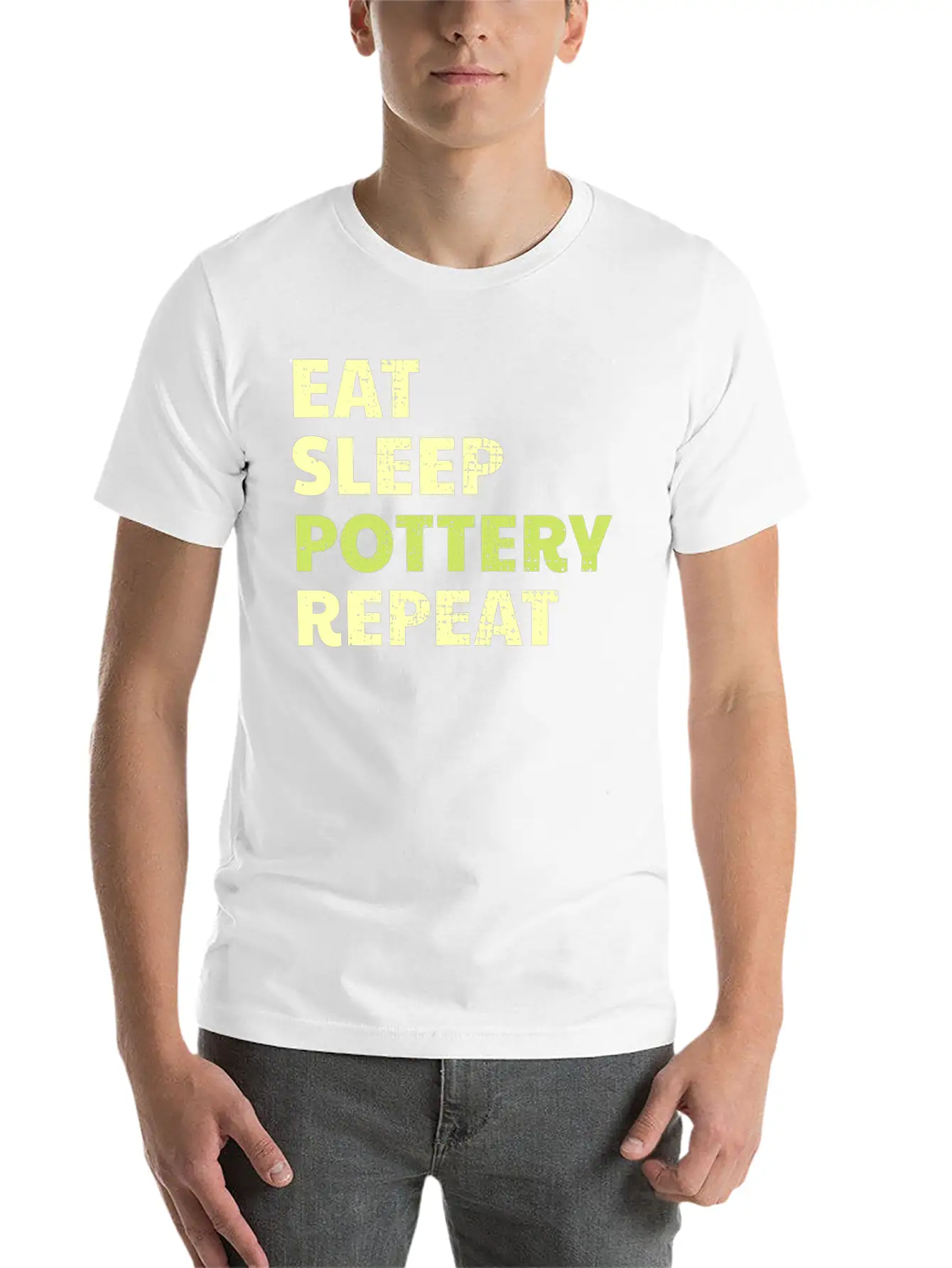 Pottery Ceramics Artist Potter Clay Funny Humour Classic Fit Graphic Tee For Daily Comfort – Unisex Cotton Shirt