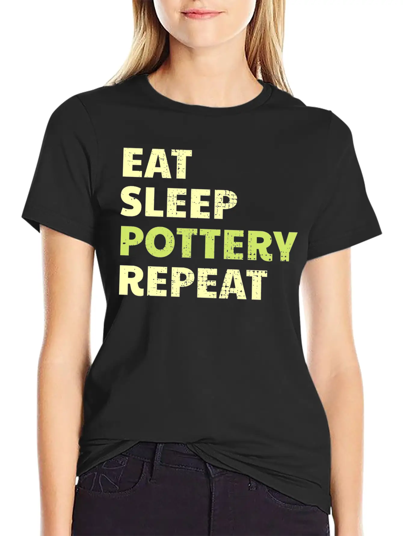 Pottery Ceramics Artist Potter Clay Funny Humour Classic Fit Graphic Tee For Daily Comfort – Unisex Cotton Shirt