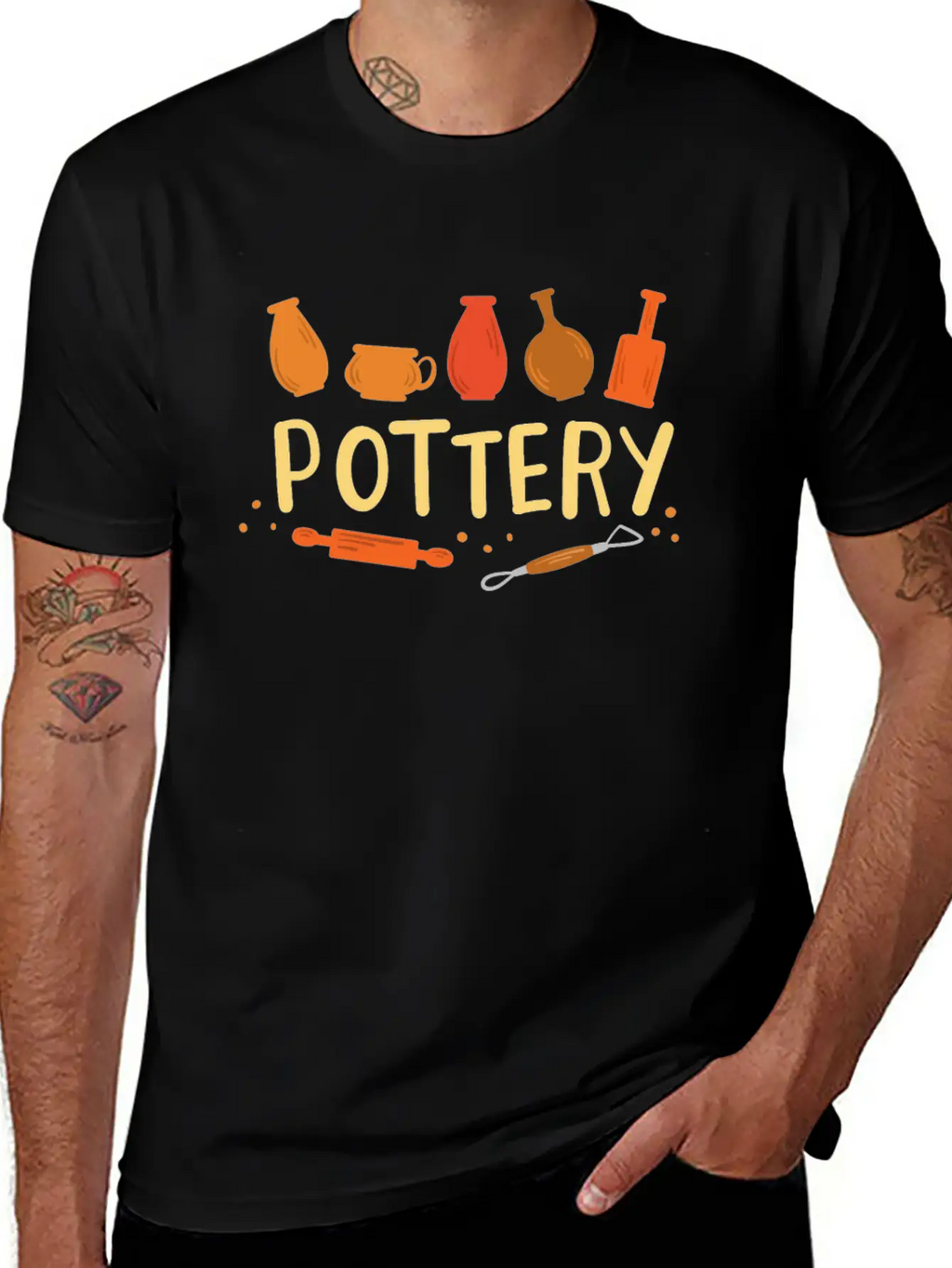 Pottery Clay Ceramics Unisex Casual T-Shirt – Clean Design For Daily Comfort
