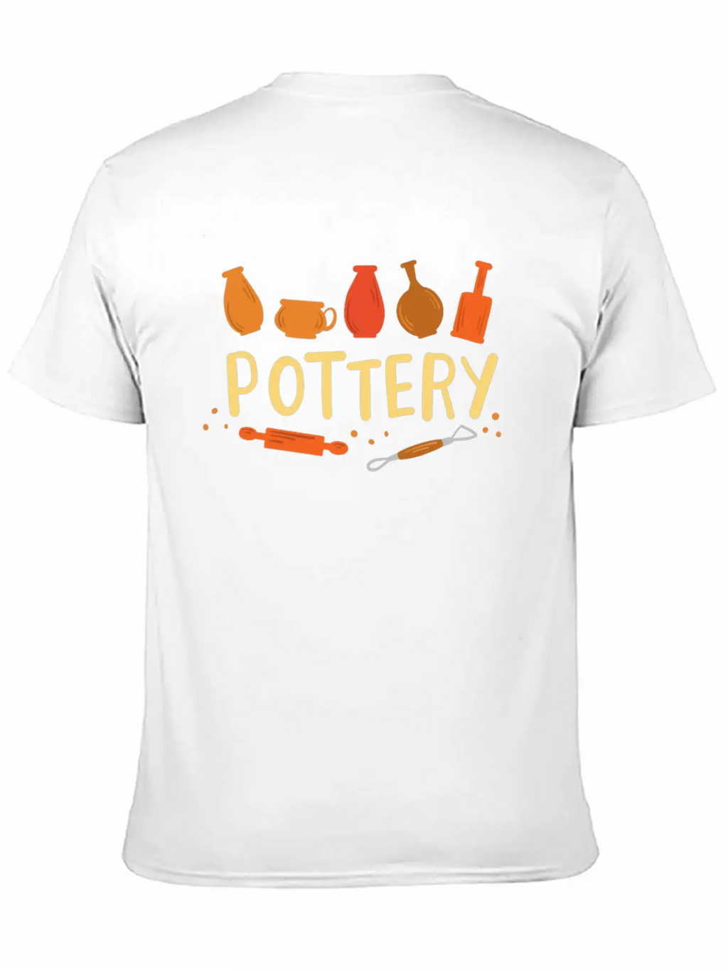 Pottery Clay Ceramics Unisex Casual T-Shirt – Clean Design For Daily Comfort