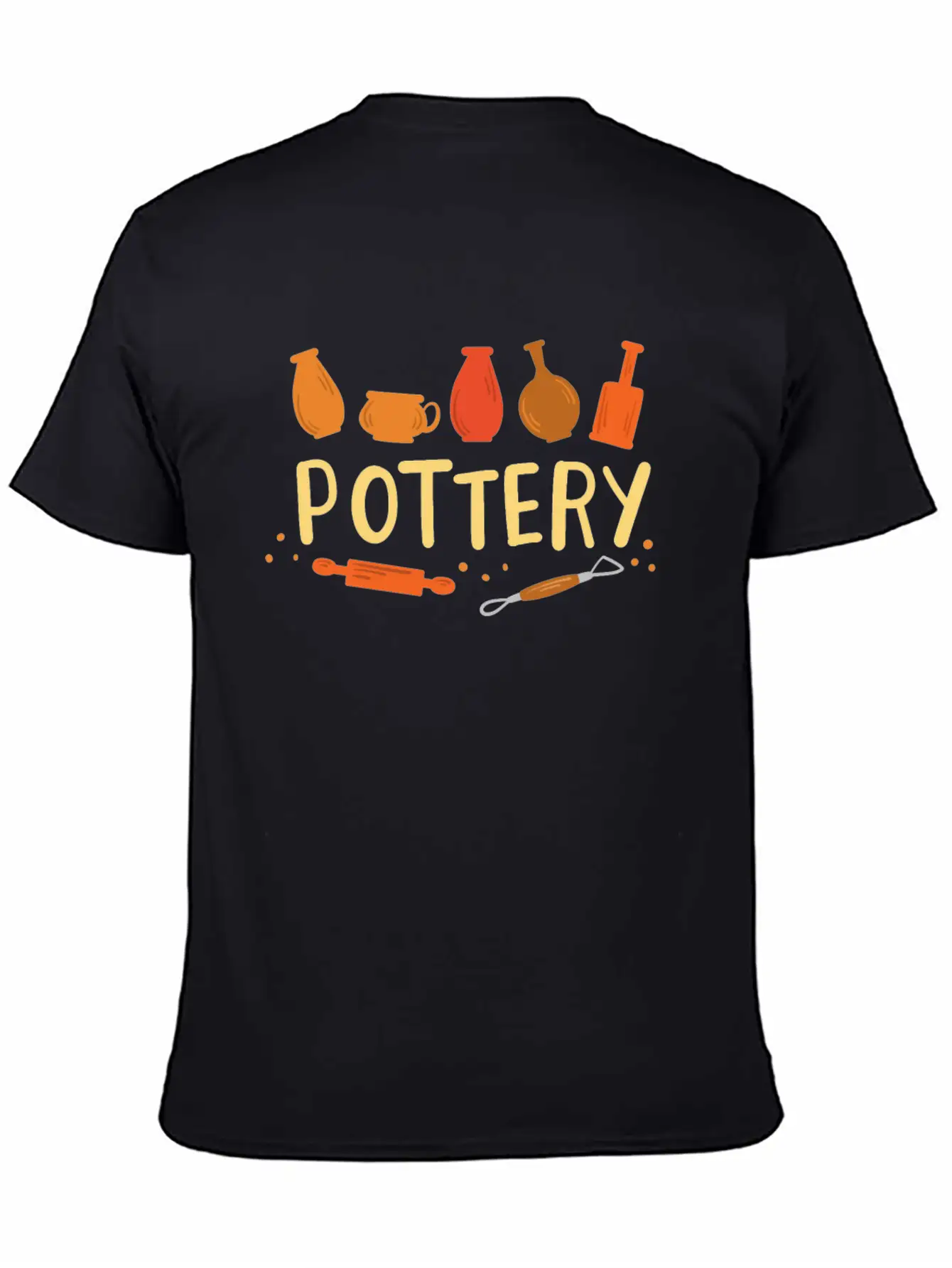Pottery Clay Ceramics Unisex Casual T-Shirt – Clean Design For Daily Comfort