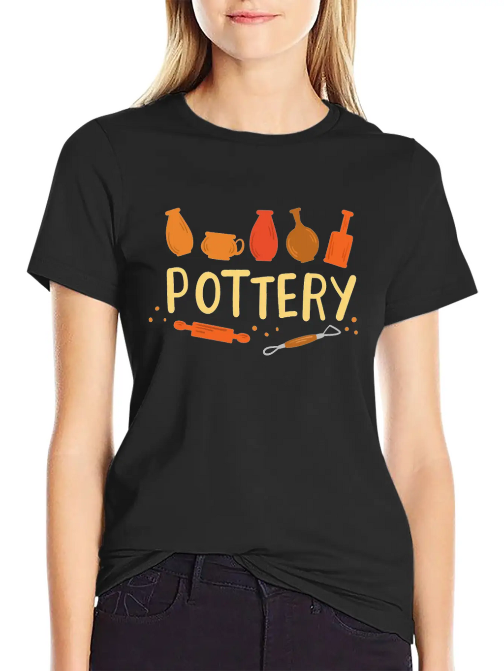 Pottery Clay Ceramics Unisex Casual T-Shirt – Clean Design For Daily Comfort