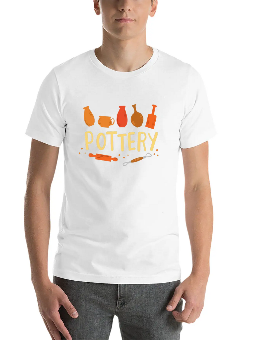 Pottery Clay Ceramics Unisex Casual T-Shirt – Clean Design For Daily Comfort