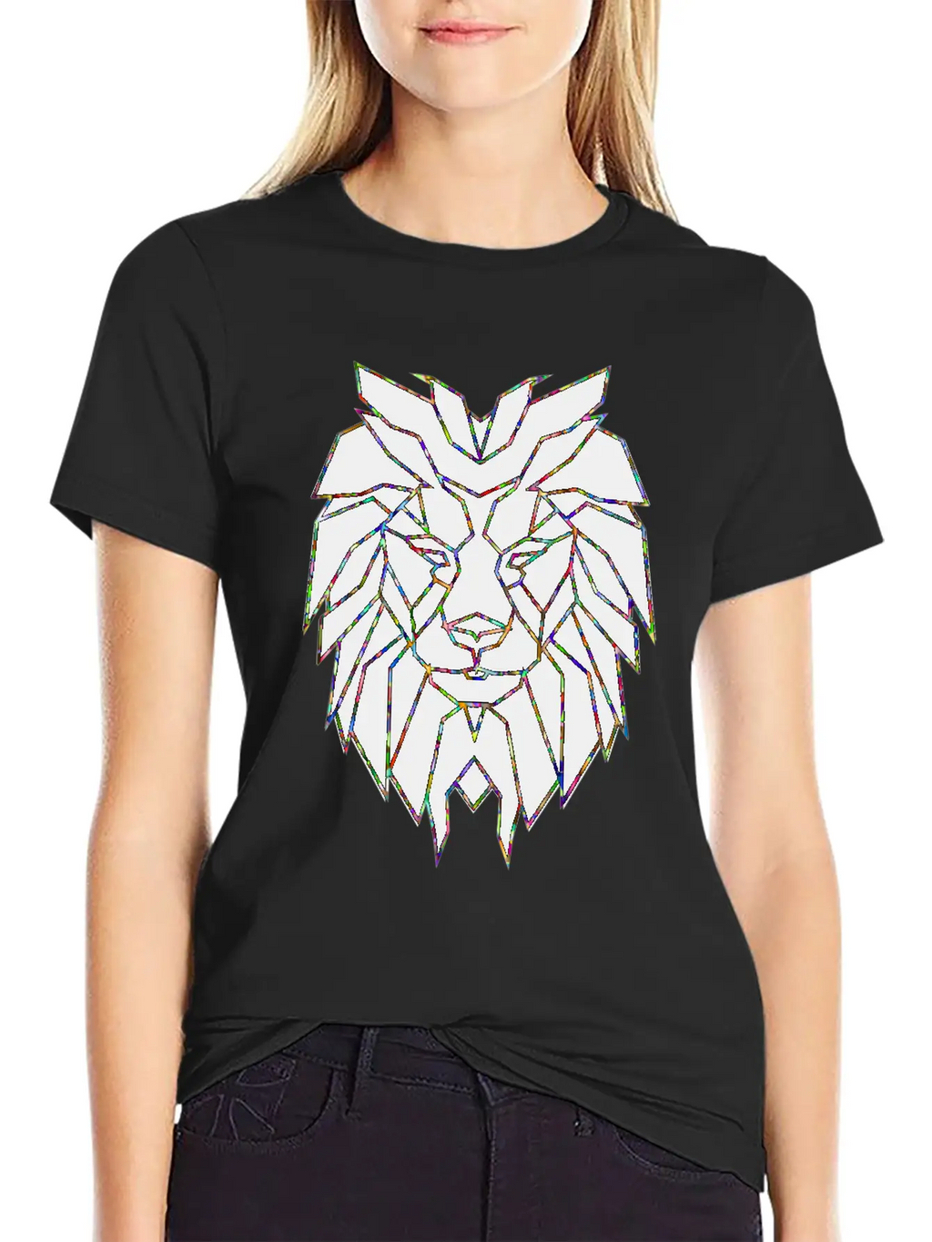 Powerful Lion Leo Sign Nature Courage Hustle Grind Casual Graphic T-Shirt – Simple And Comfortable Daily Wear