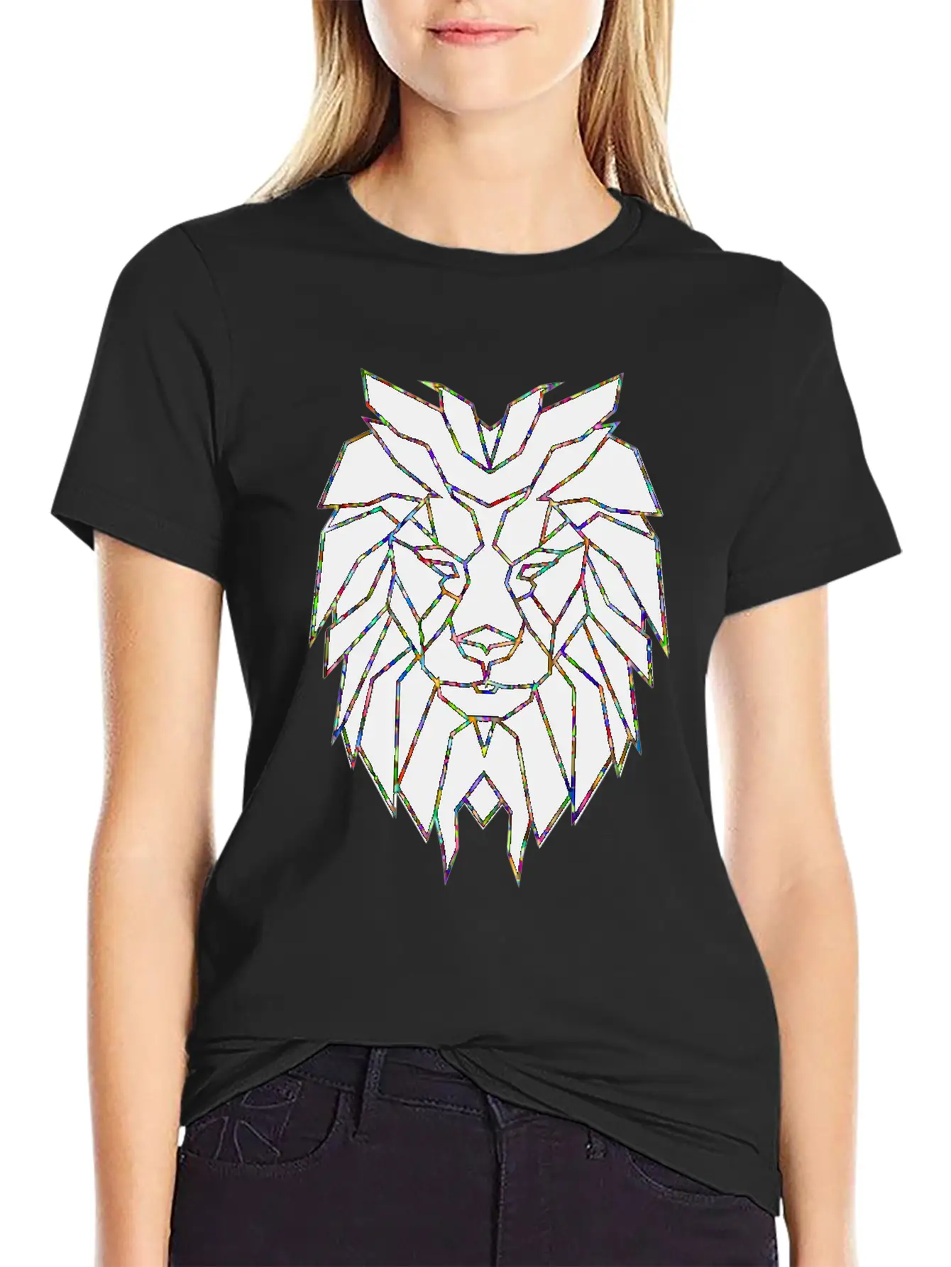 Powerful Lion Leo Sign Nature Courage Hustle Grind Casual Graphic T-Shirt – Simple And Comfortable Daily Wear