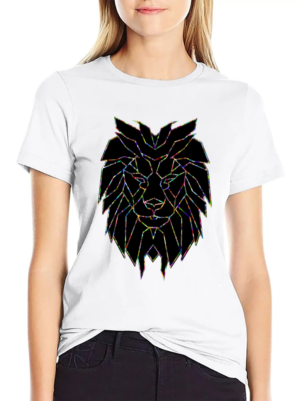 Powerful Lion Leo Sign Nature Courage Hustle Grind Casual Graphic T-Shirt – Simple And Comfortable Daily Wear