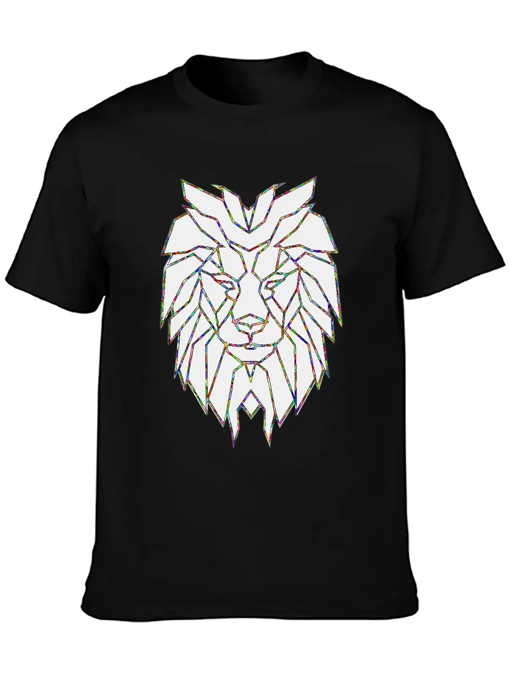 Powerful Lion Leo Sign Nature Courage Hustle Grind Casual Graphic T-Shirt – Simple And Comfortable Daily Wear