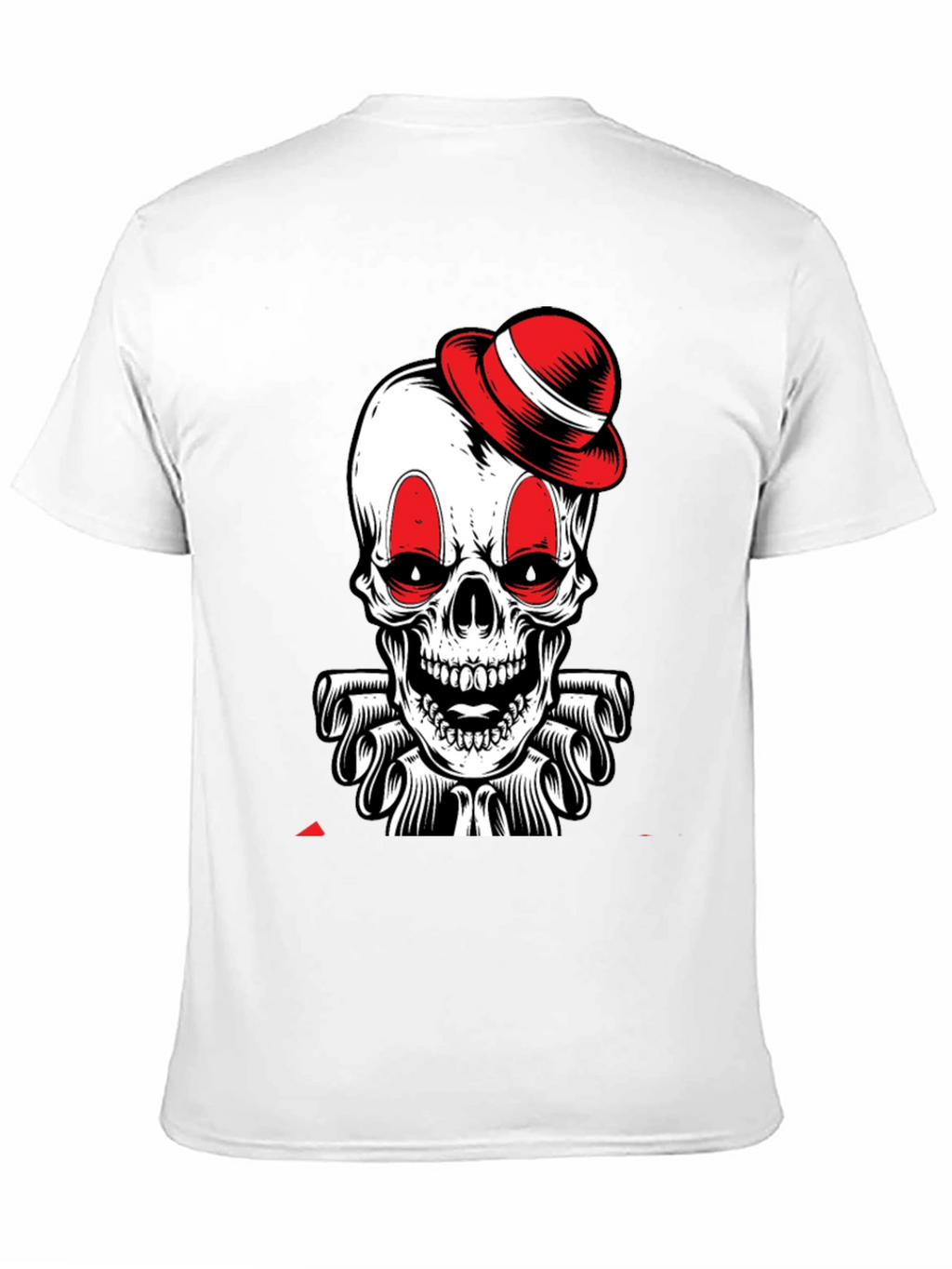 Skull Clown T-Shirt - Black Graphic Tee