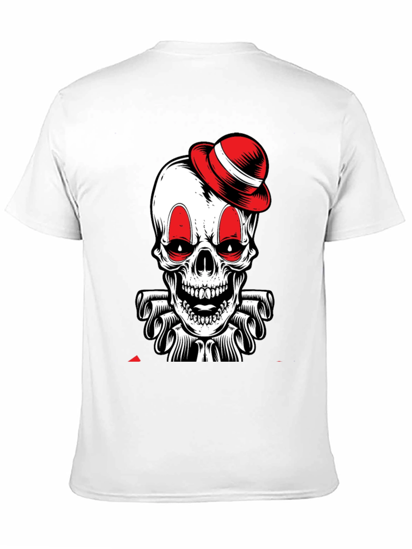 Skull Clown T-Shirt - Black Graphic Tee