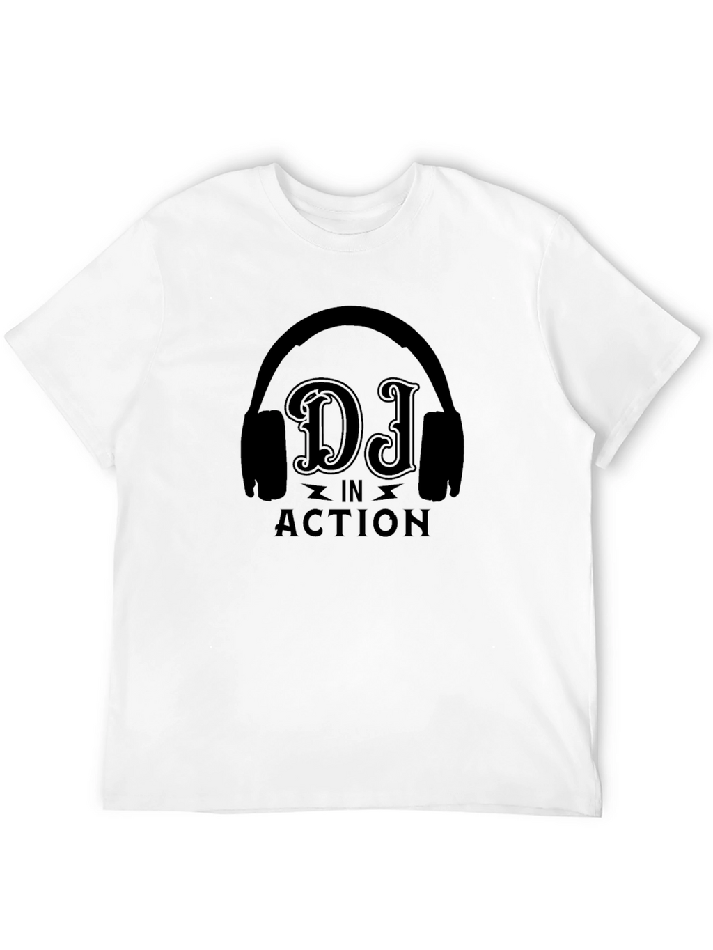 DJ in Action Graphic T-Shirt