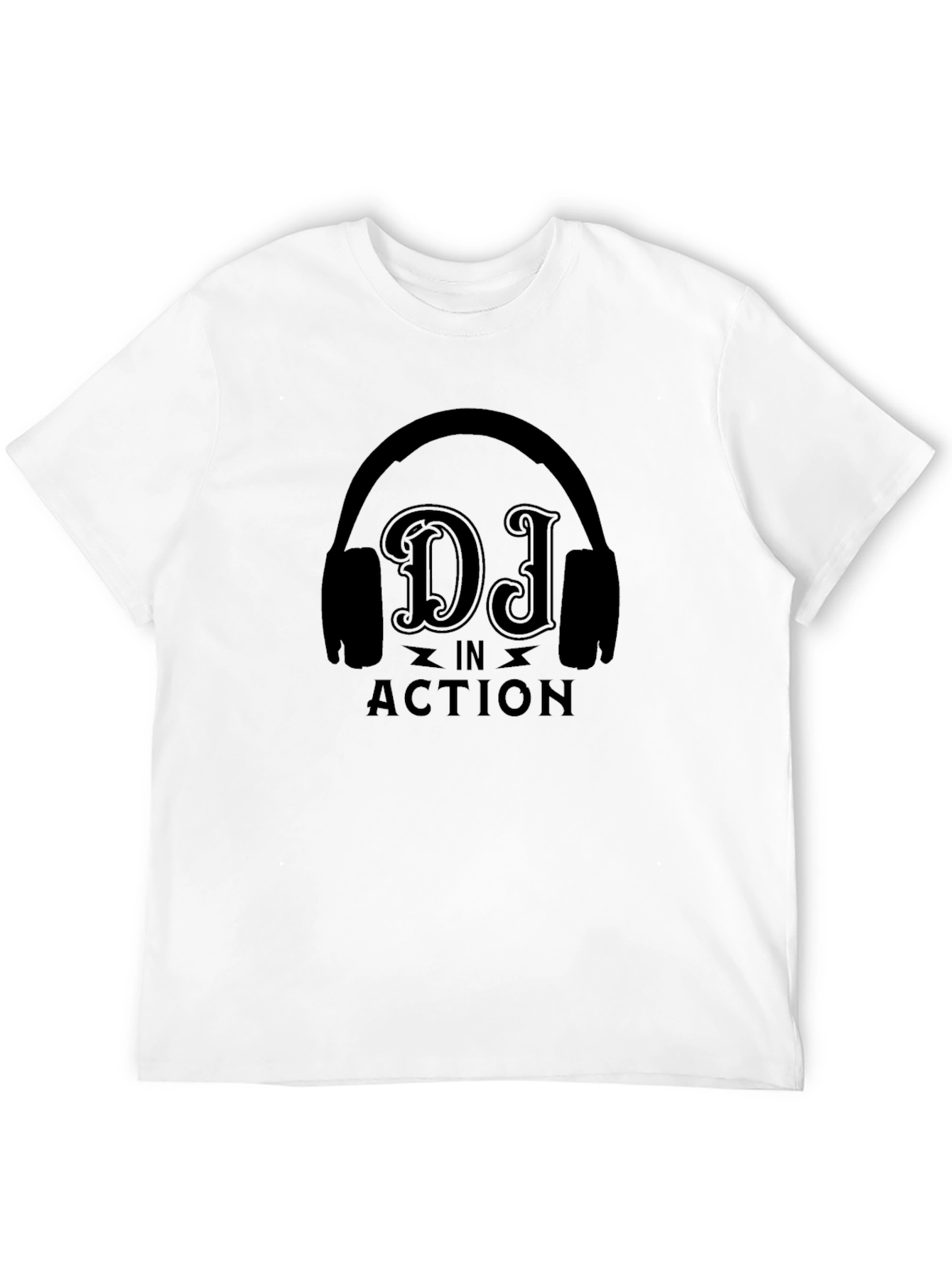 DJ in Action Graphic T-Shirt