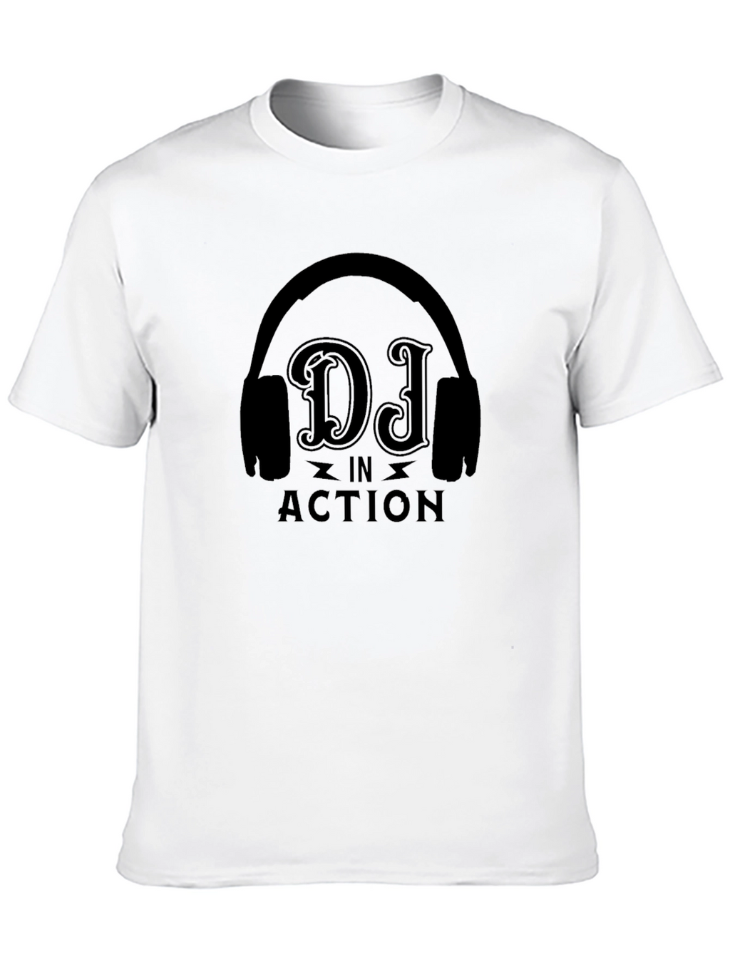 DJ in Action Graphic T-Shirt