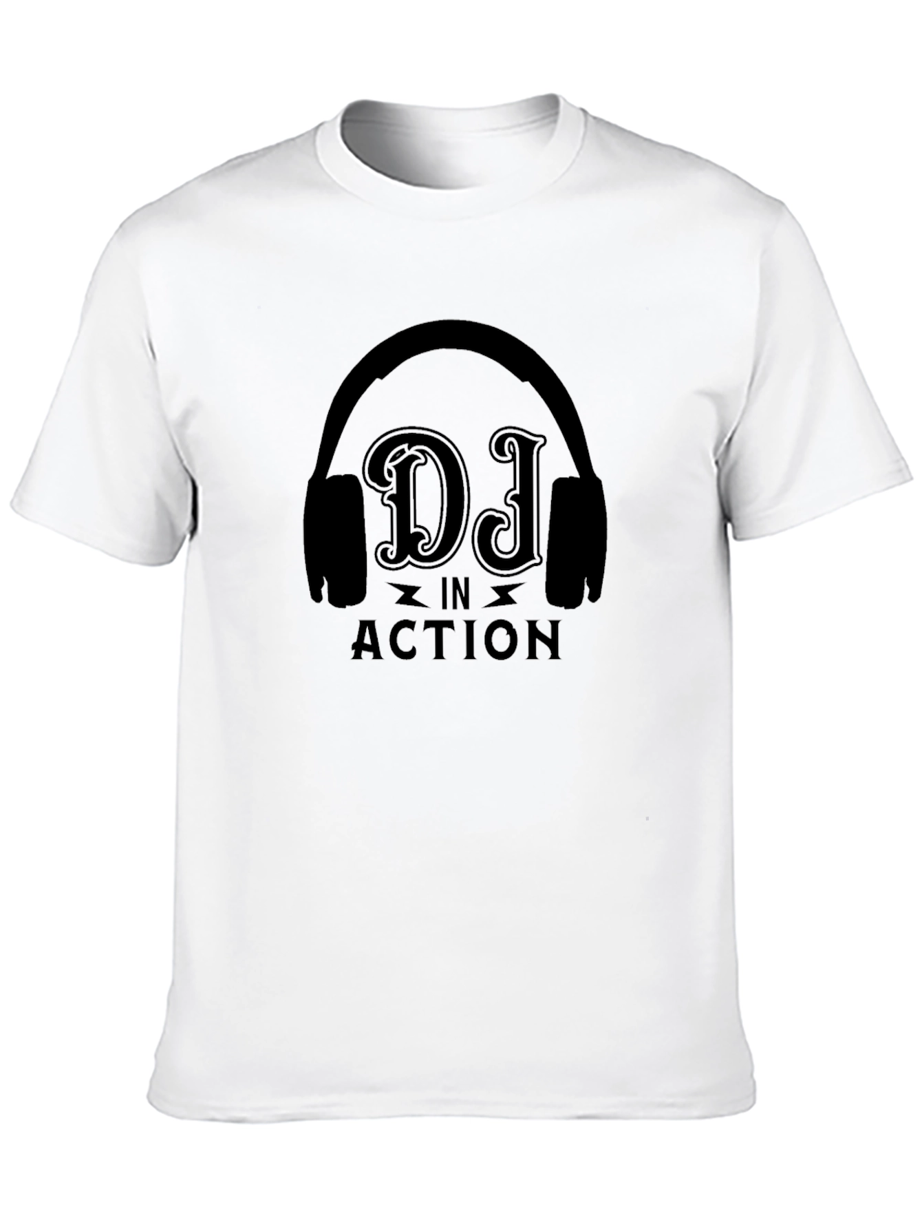 DJ in Action Graphic T-Shirt