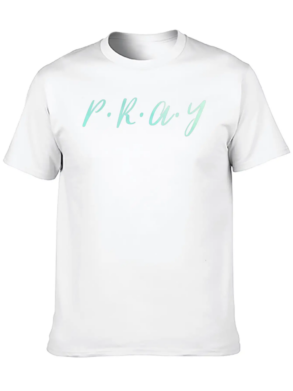 Pray Jesus Lord God Pride Unisex Short Sleeve Soft Cotton T-Shirt – Casual Everyday Wear