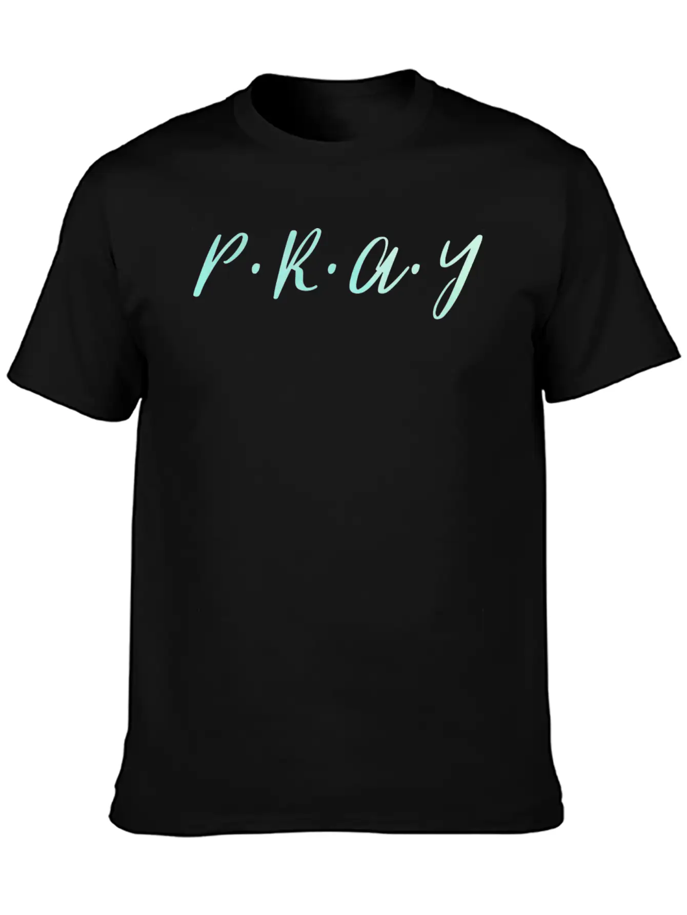 Pray Jesus Lord God Pride Unisex Short Sleeve Soft Cotton T-Shirt – Casual Everyday Wear