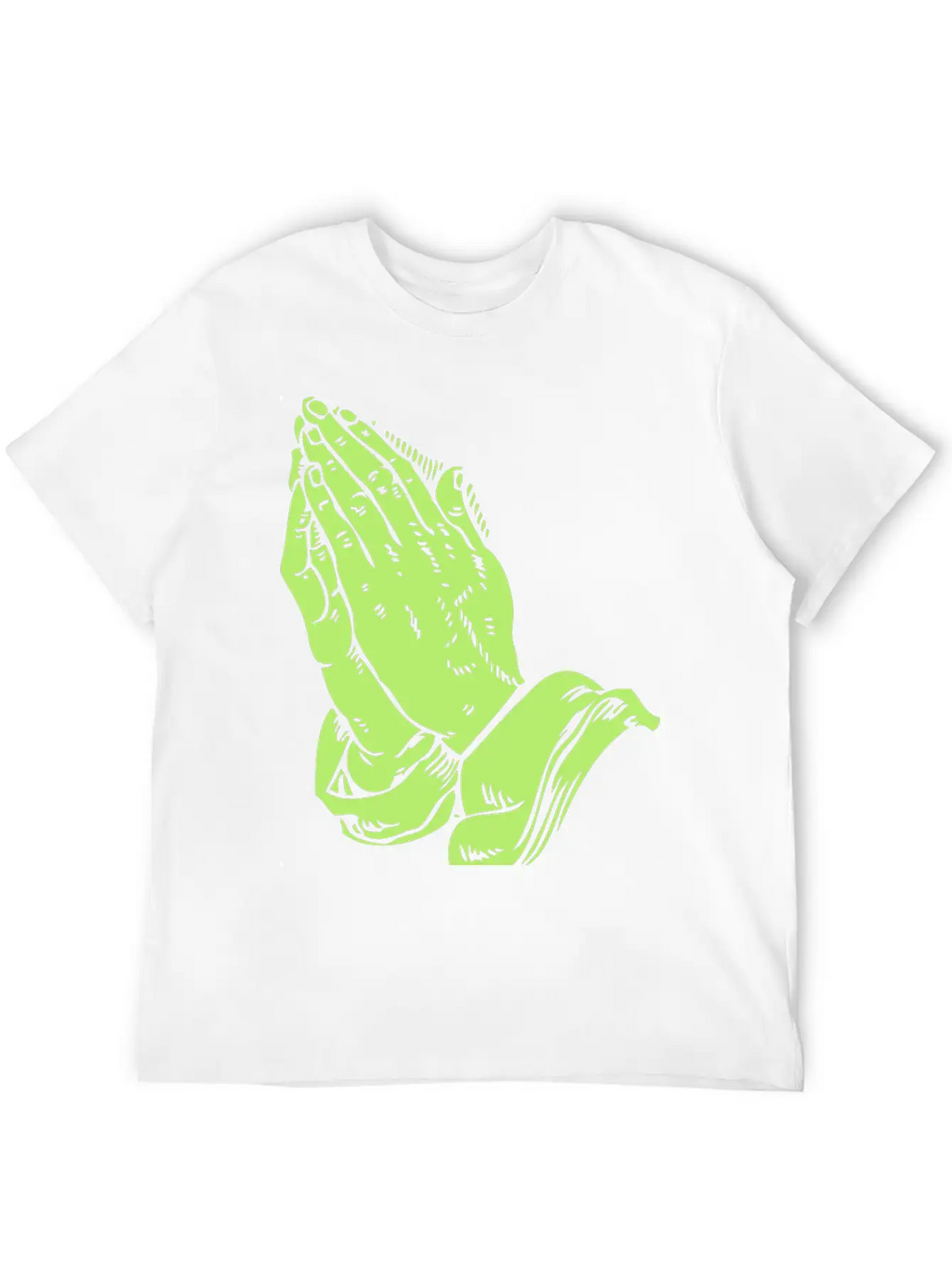 Praying Hands Unisex Casual T-Shirt – Clean Design For Daily Comfort