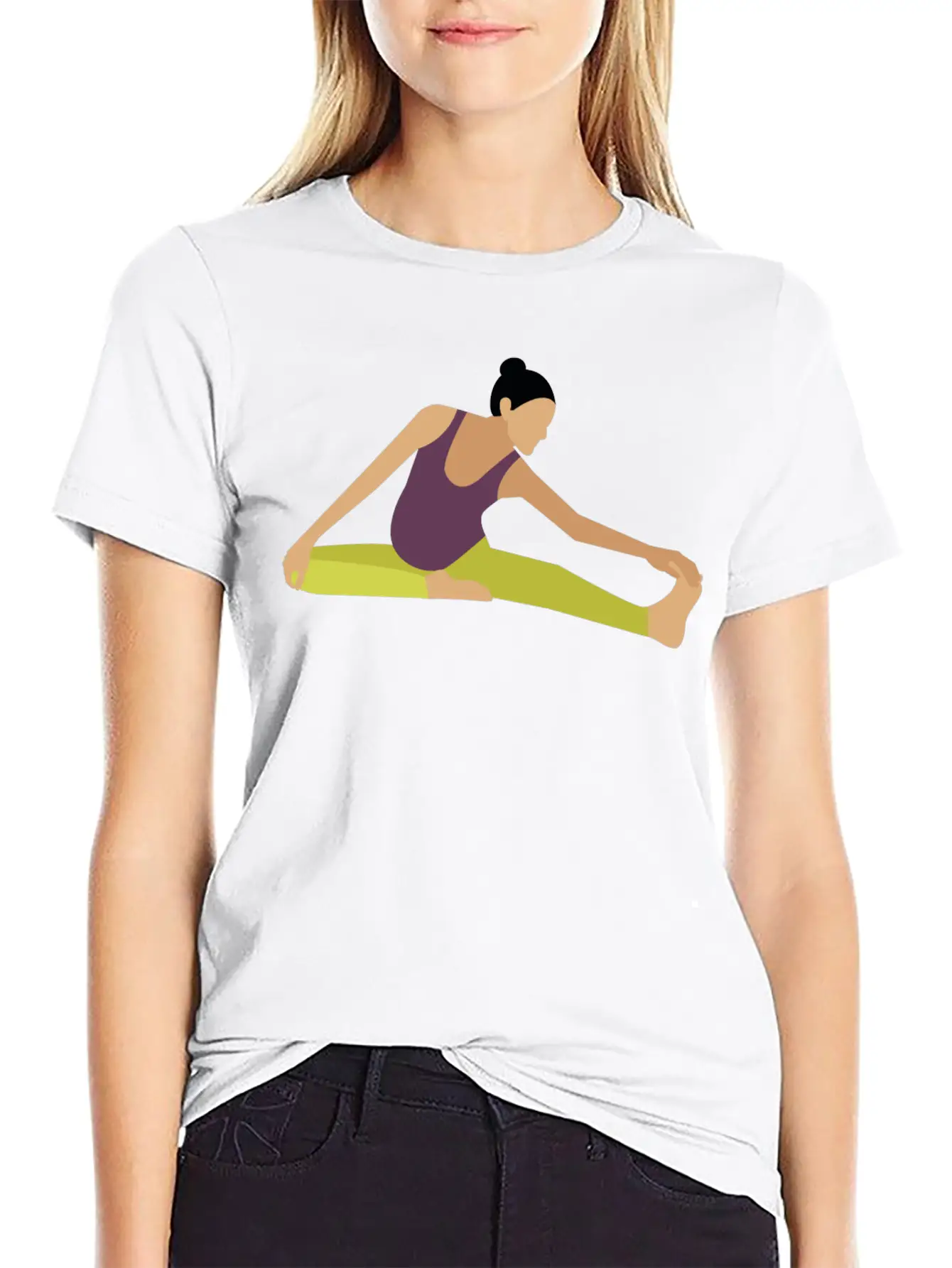 Pregnancy Exercise Casual Graphic T-Shirt – Simple And Comfortable Daily Wear