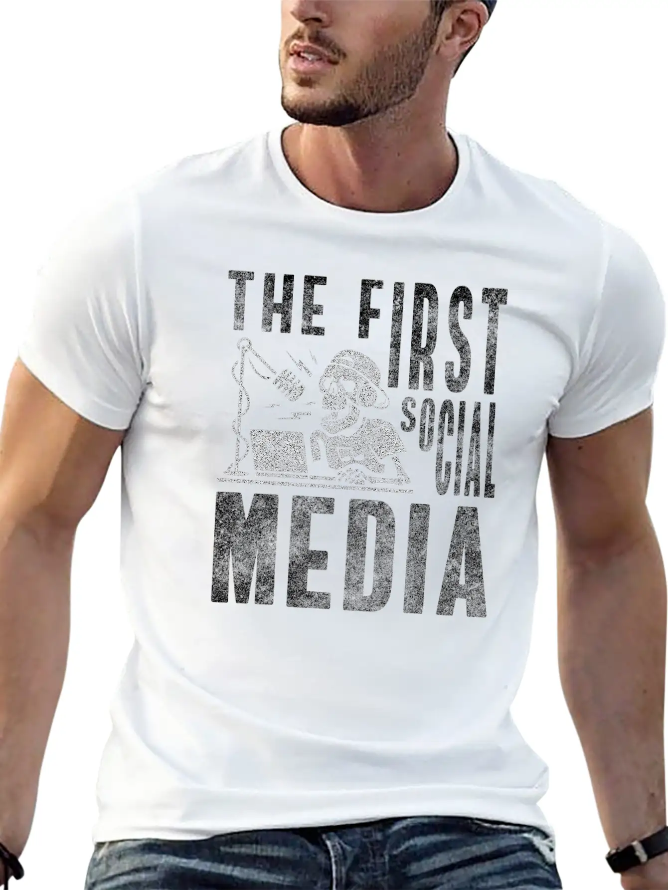 Presenter Show Transmitter Announcement Classic Fit Graphic Tee For Daily Comfort – Unisex Cotton Shirt