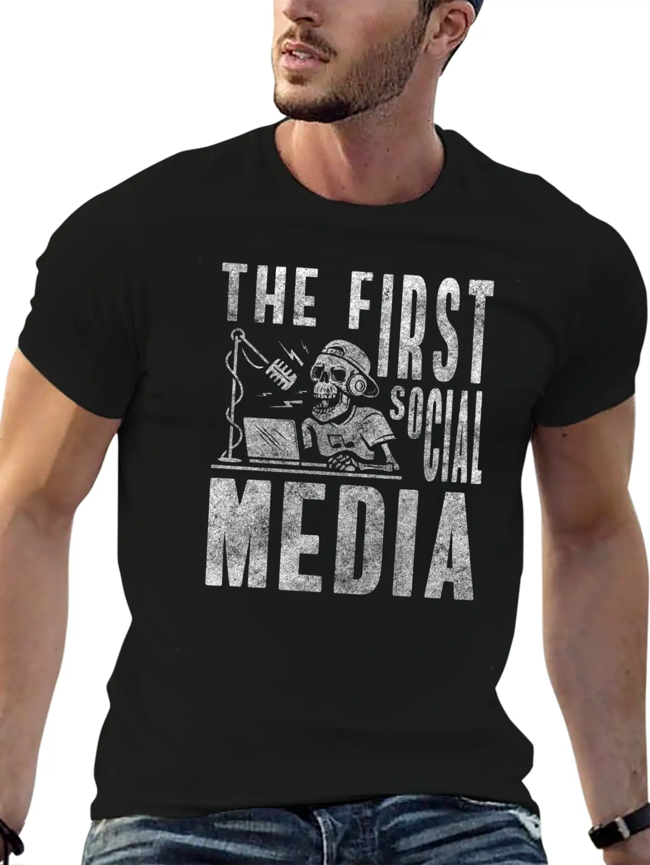 Presenter Show Transmitter Announcement Classic Fit Graphic Tee For Daily Comfort – Unisex Cotton Shirt