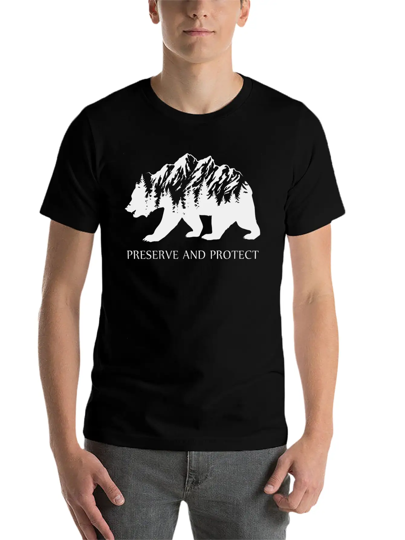 Preserve And Protect Gift Ecology Climate Change Essential Cotton Tee For Daily Outfits – Unisex Style