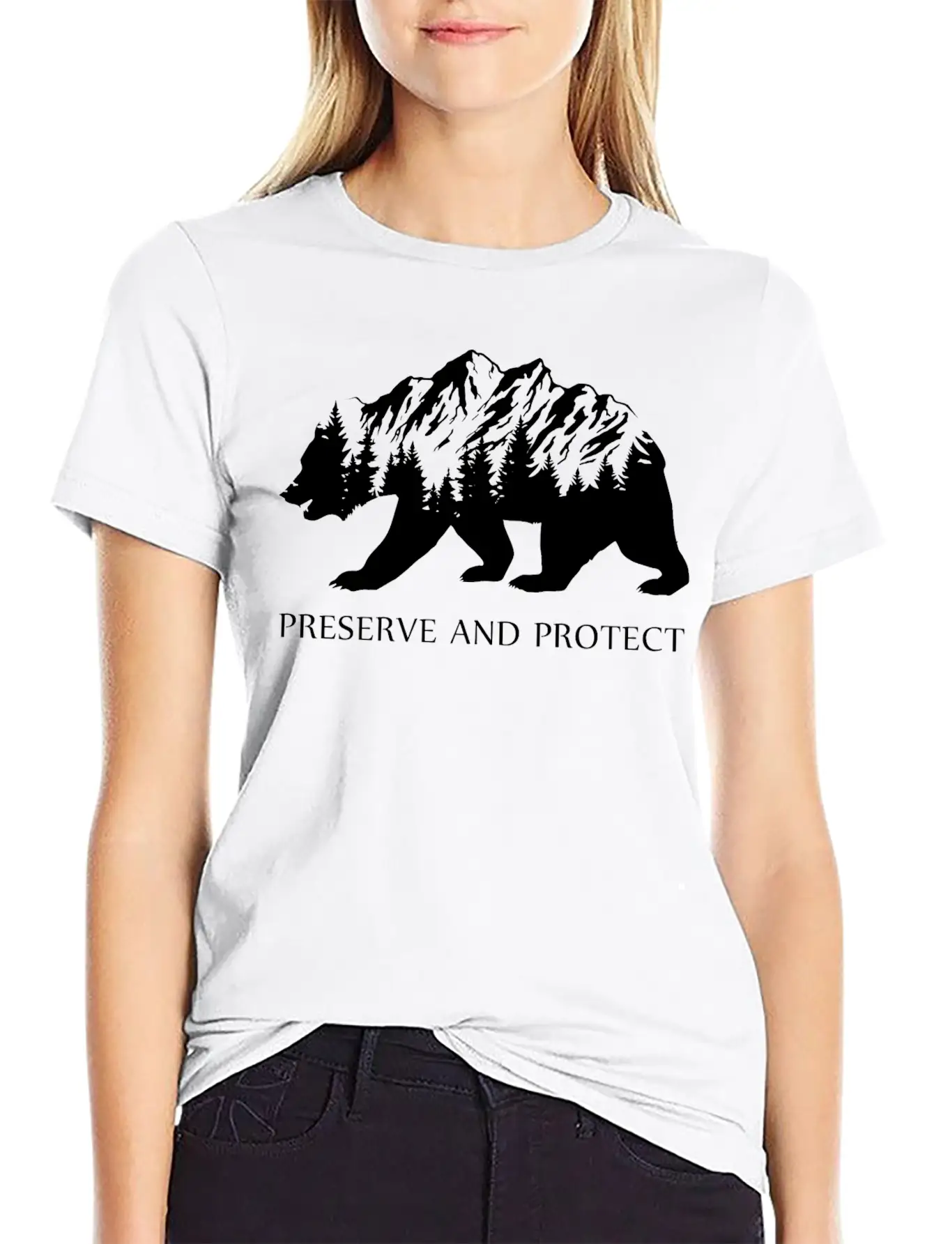 Preserve And Protect Gift Ecology Climate Change Essential Cotton Tee For Daily Outfits – Unisex Style