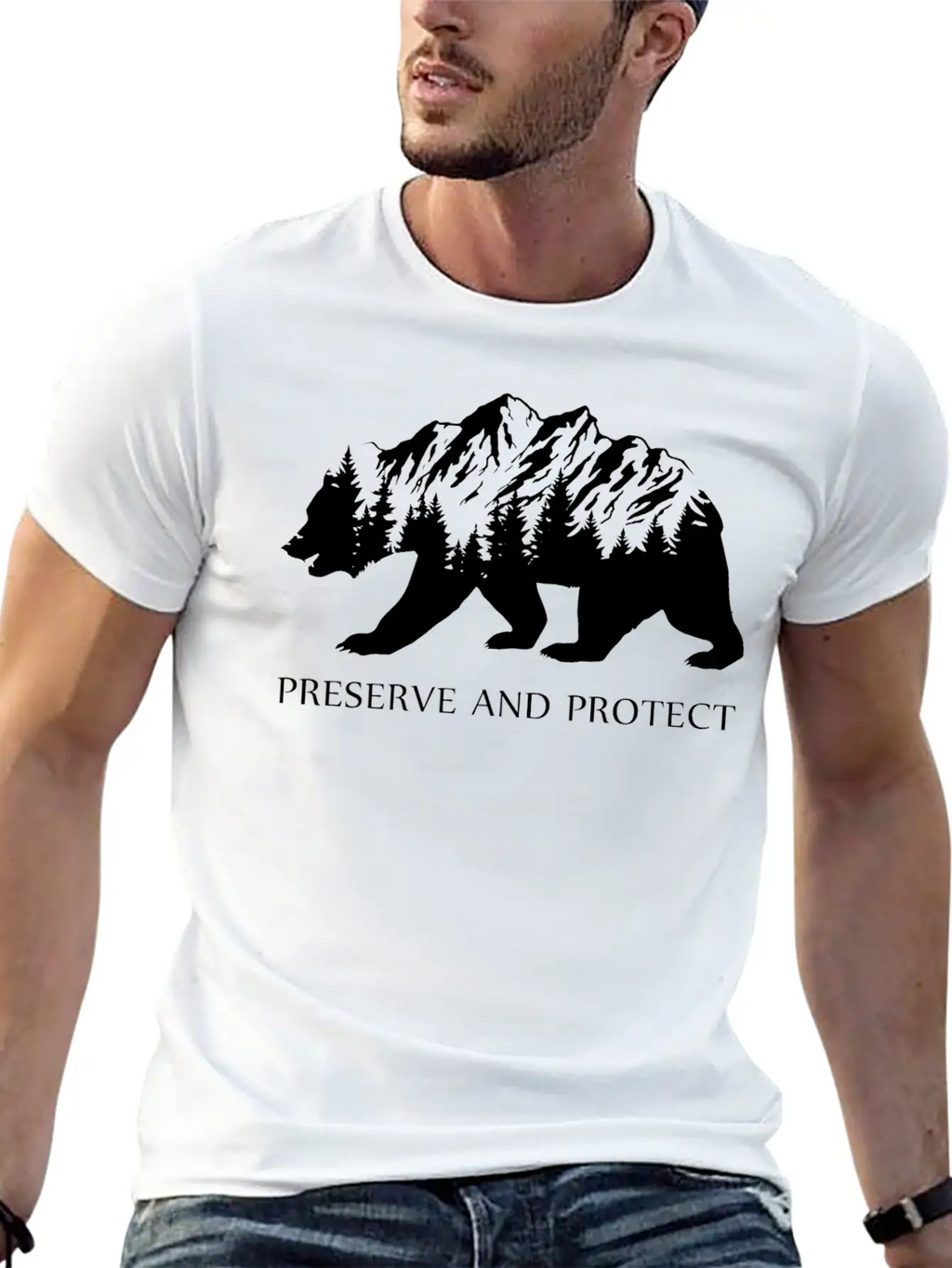 Preserve And Protect Gift Ecology Climate Change Essential Cotton Tee For Daily Outfits – Unisex Style
