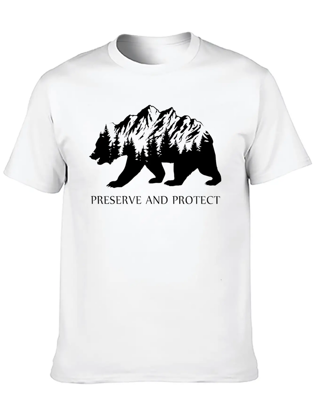 Preserve And Protect Gift Ecology Climate Change Essential Cotton Tee For Daily Outfits – Unisex Style