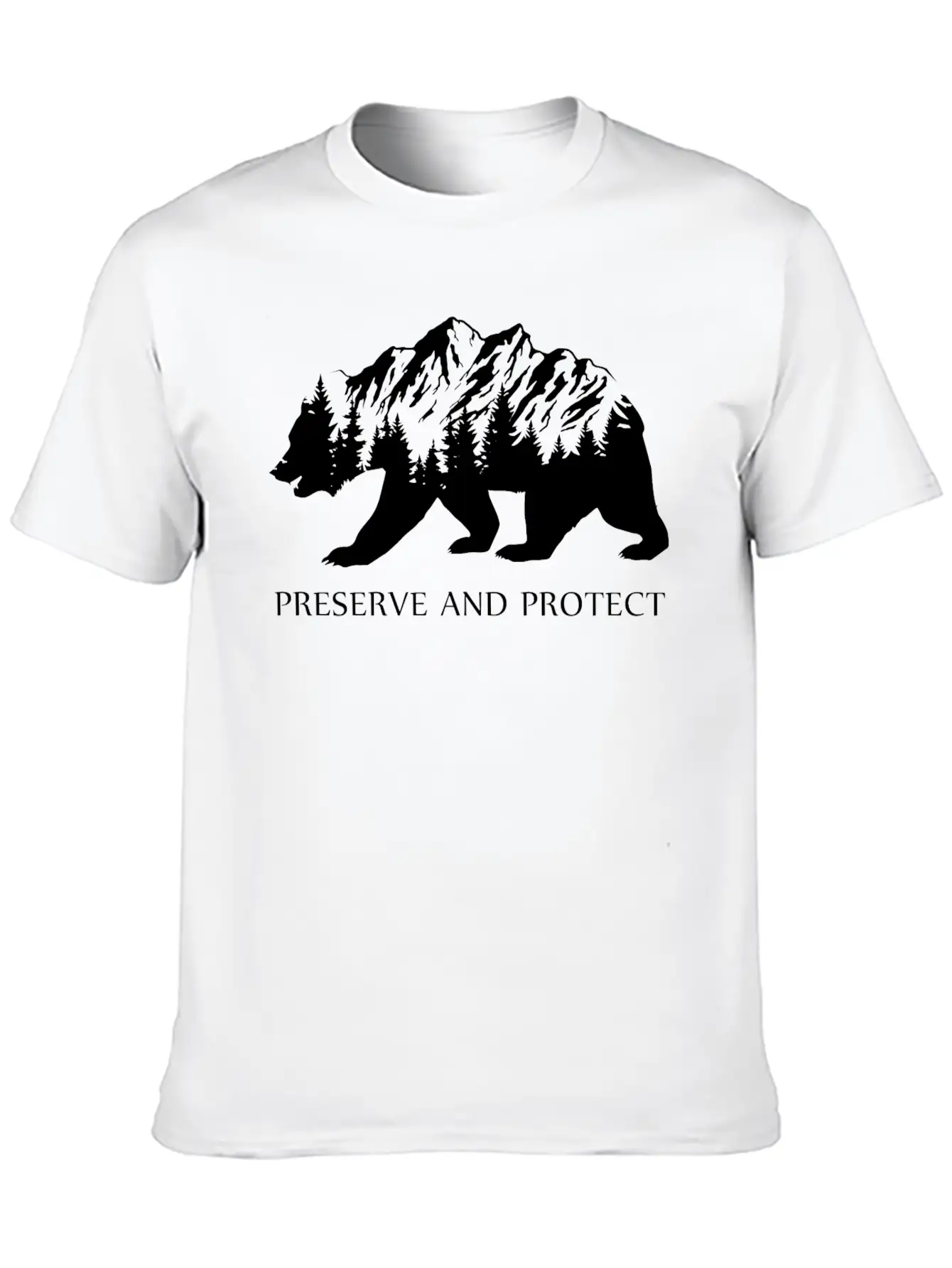 Preserve And Protect Gift Ecology Climate Change Essential Cotton Tee For Daily Outfits – Unisex Style