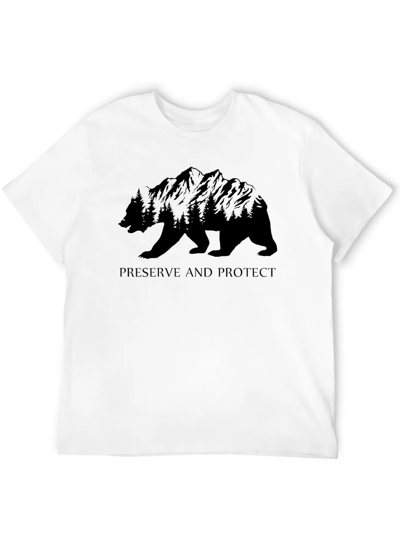 Preserve And Protect Gift Ecology Climate Change Essential Cotton Tee For Daily Outfits – Unisex Style