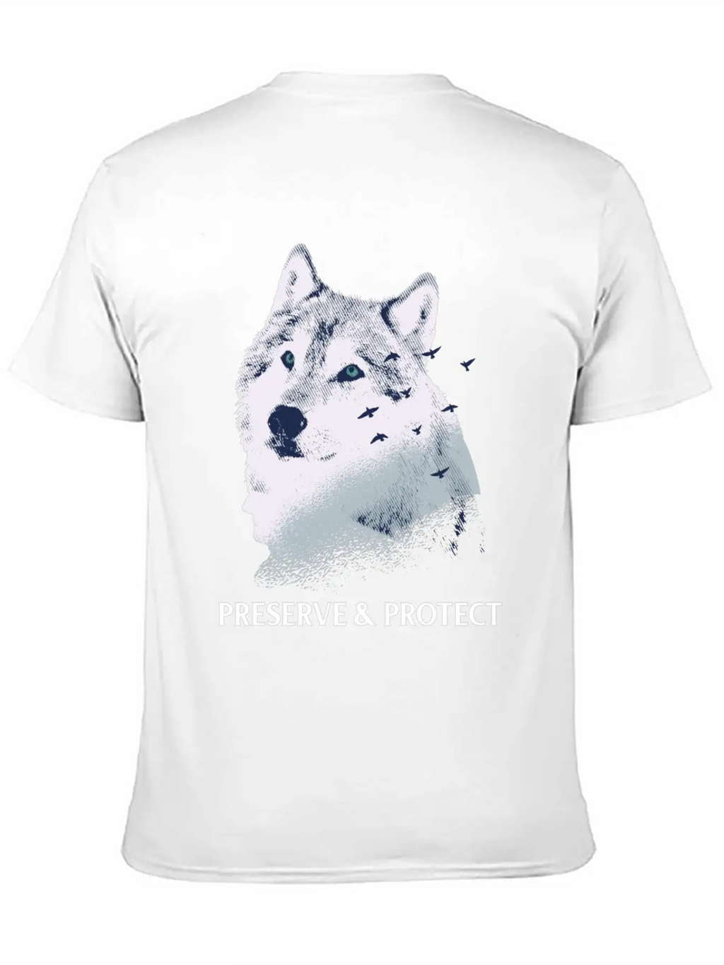 Preserve And Protect Wolves And Wolf Packs Conserv Unisex Casual T-Shirt – Clean Design For Daily Comfort