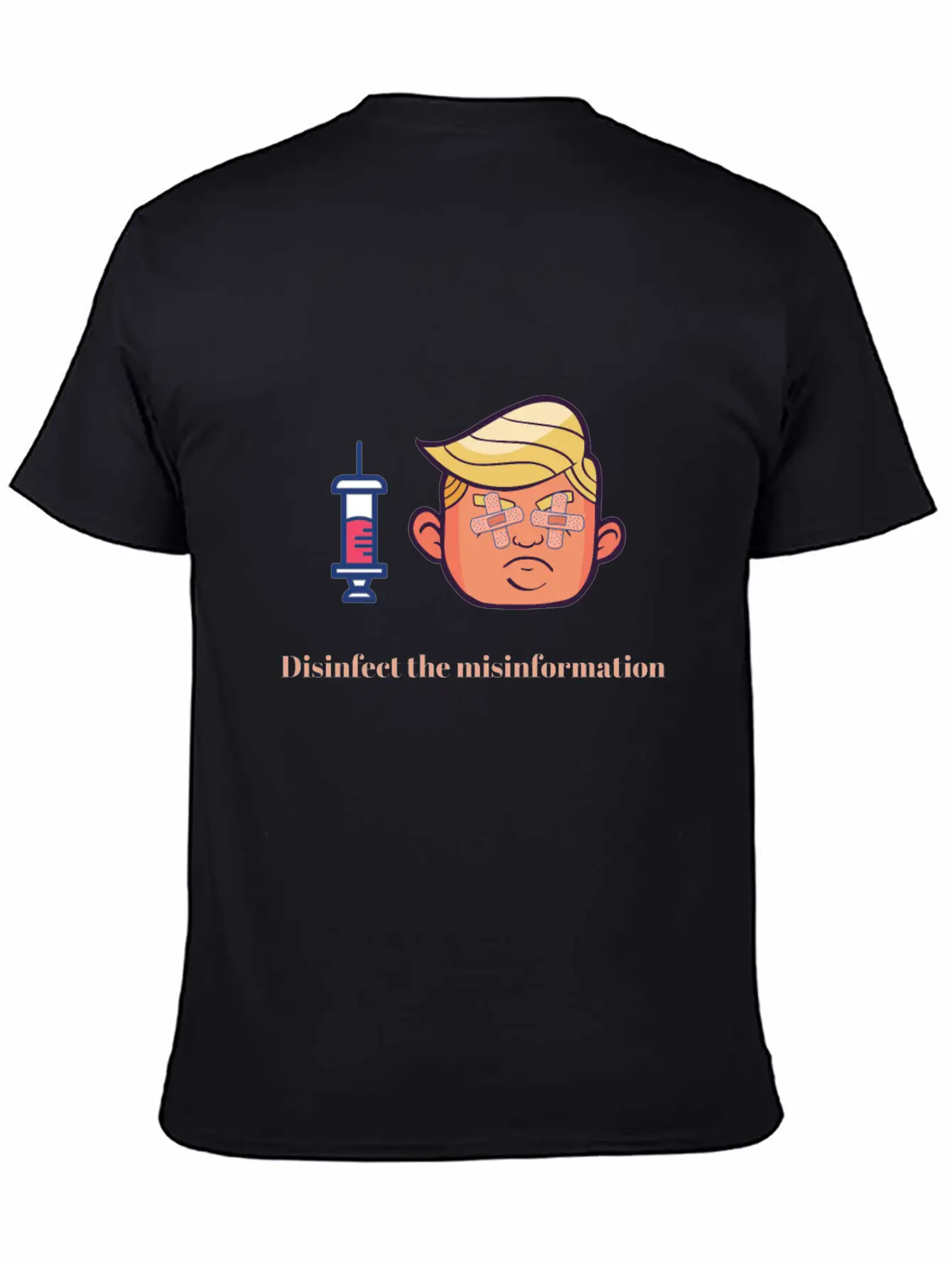 President Trump Virus Crisis - Misinformation Breathable Graphic T-Shirt – Perfect For Casual Days