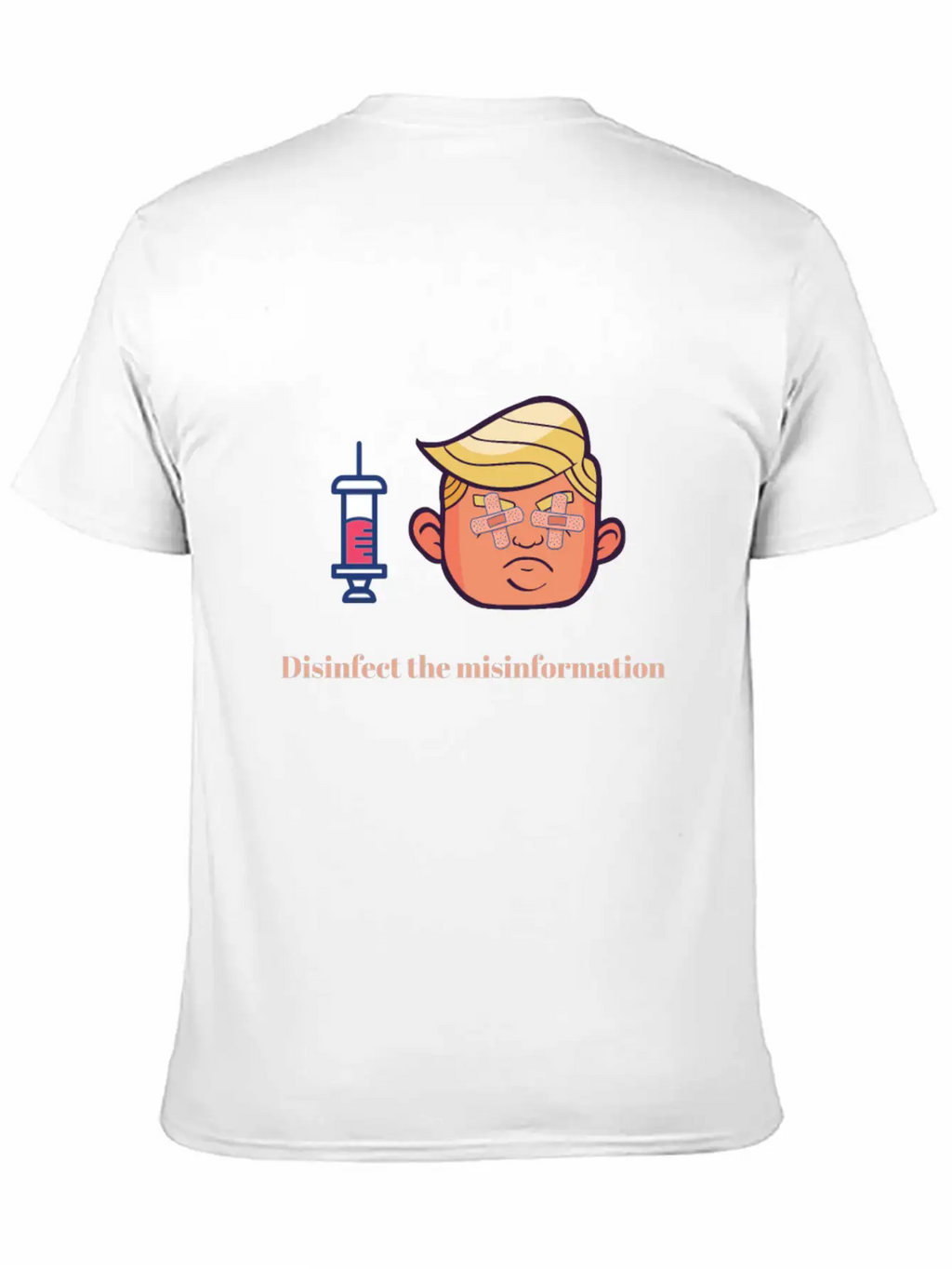President Trump Virus Crisis - Misinformation Breathable Graphic T-Shirt – Perfect For Casual Days