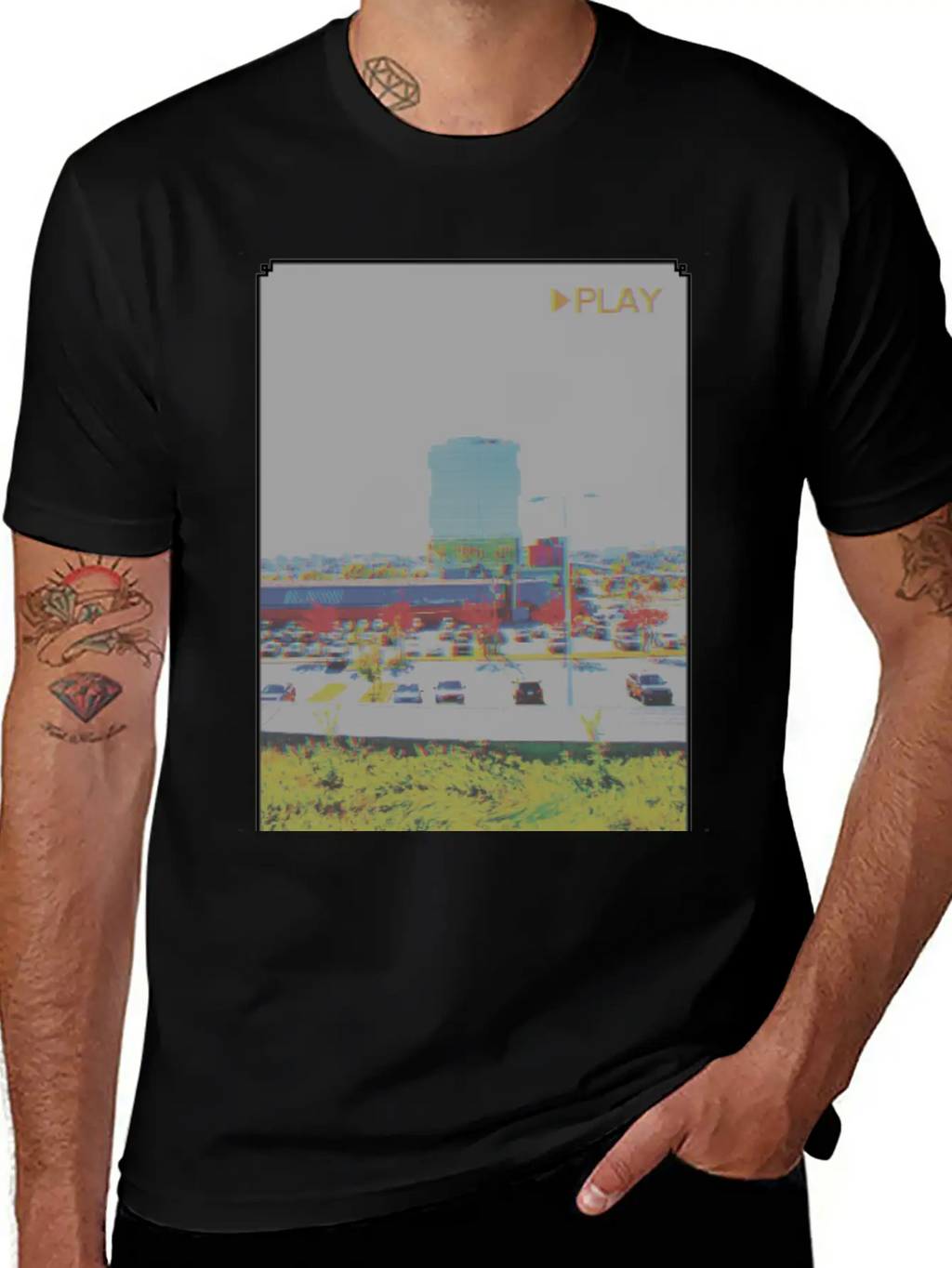 Press Play Casual Graphic T-Shirt – Simple And Comfortable Daily Wear