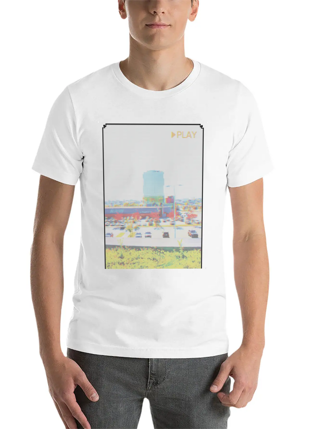 Press Play Casual Graphic T-Shirt – Simple And Comfortable Daily Wear