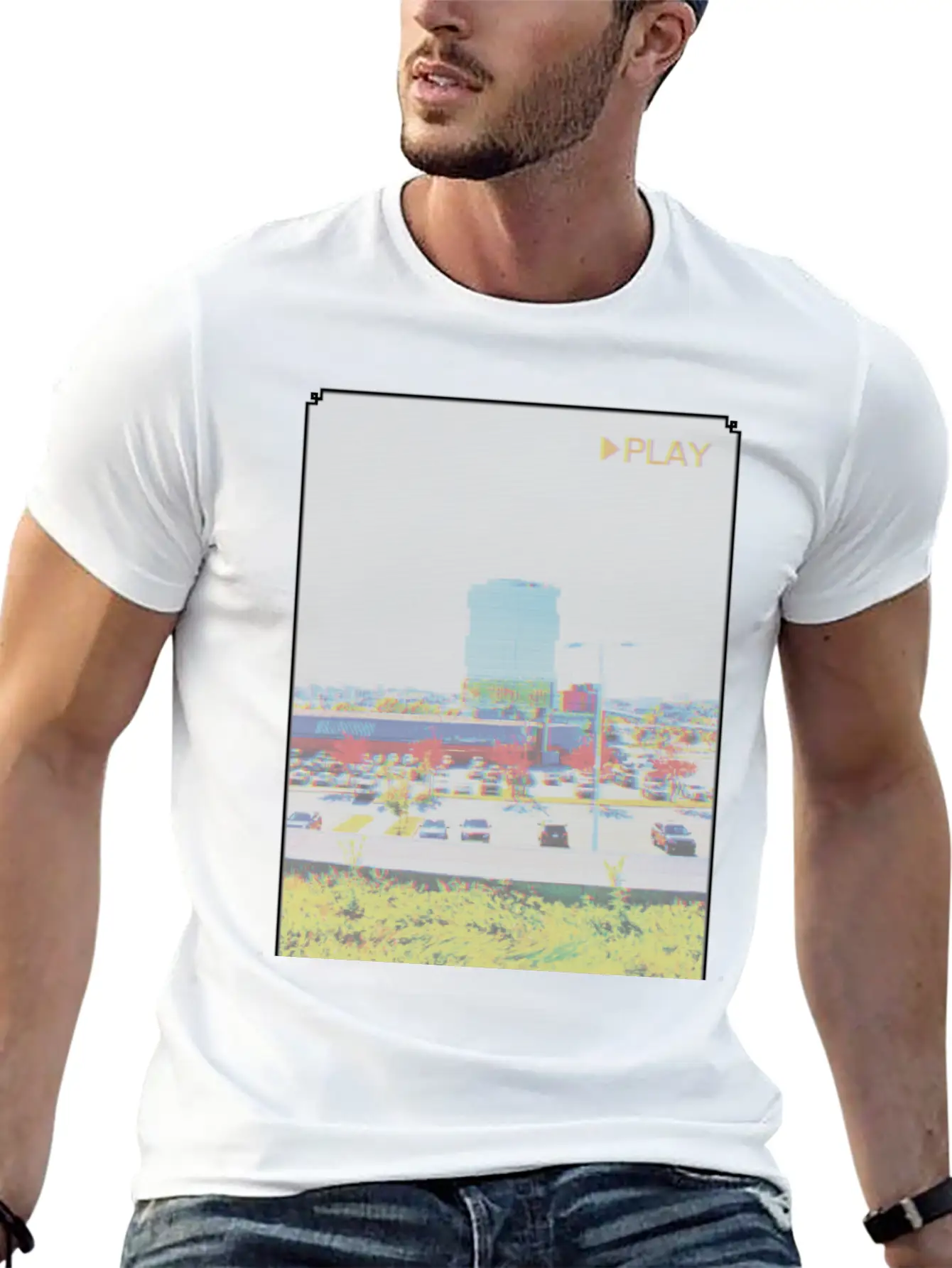 Press Play Casual Graphic T-Shirt – Simple And Comfortable Daily Wear
