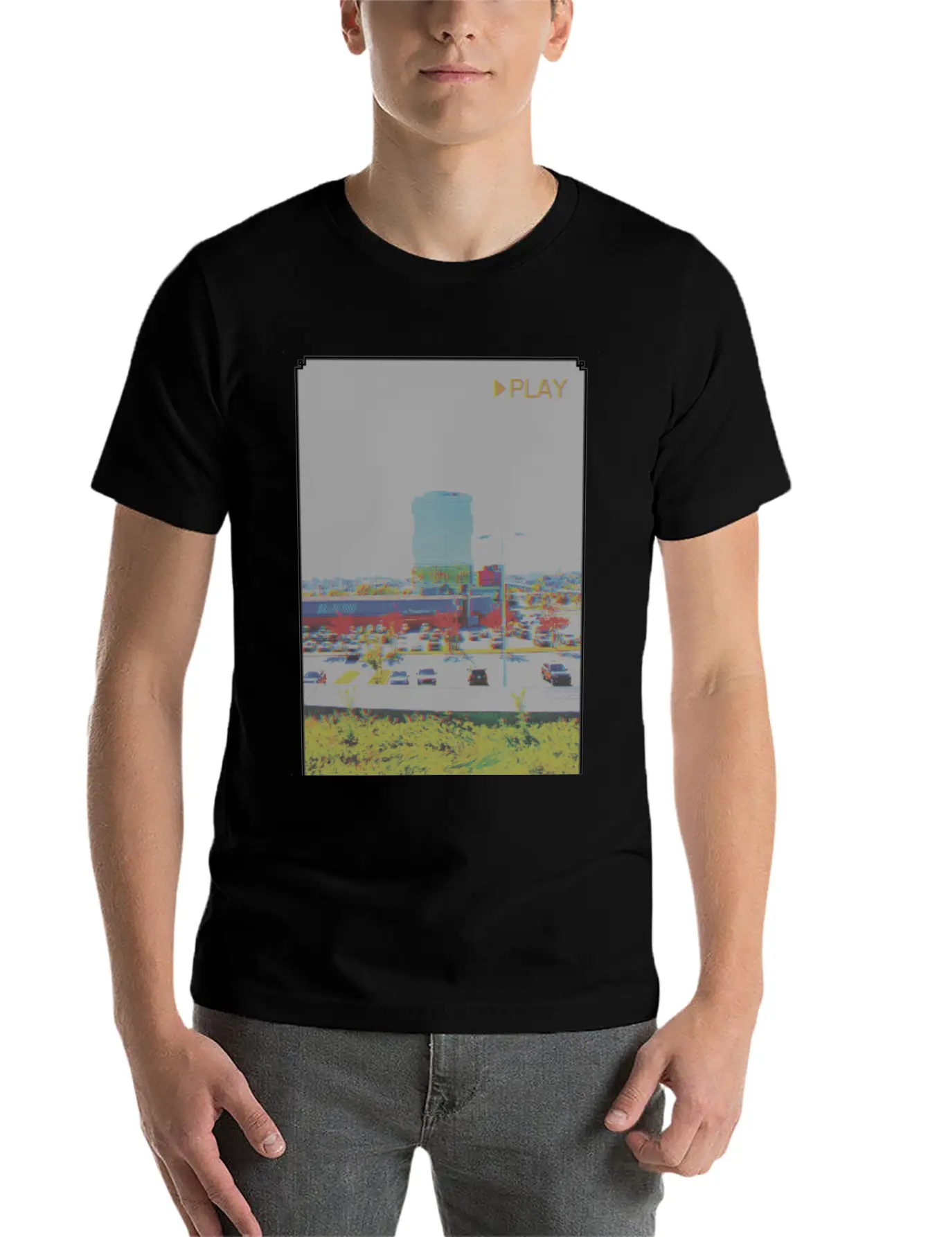 Press Play Casual Graphic T-Shirt – Simple And Comfortable Daily Wear