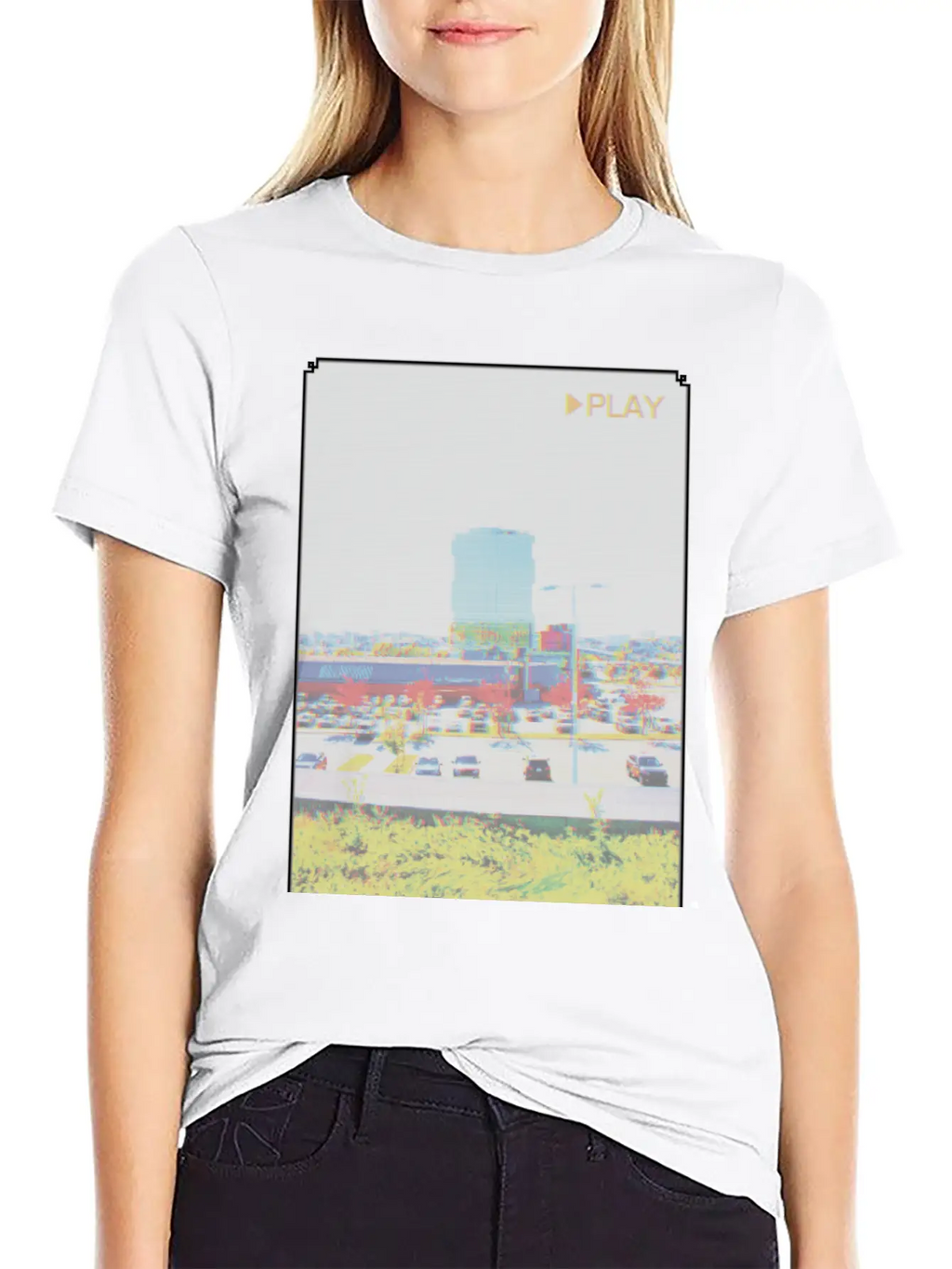 Press Play Casual Graphic T-Shirt – Simple And Comfortable Daily Wear