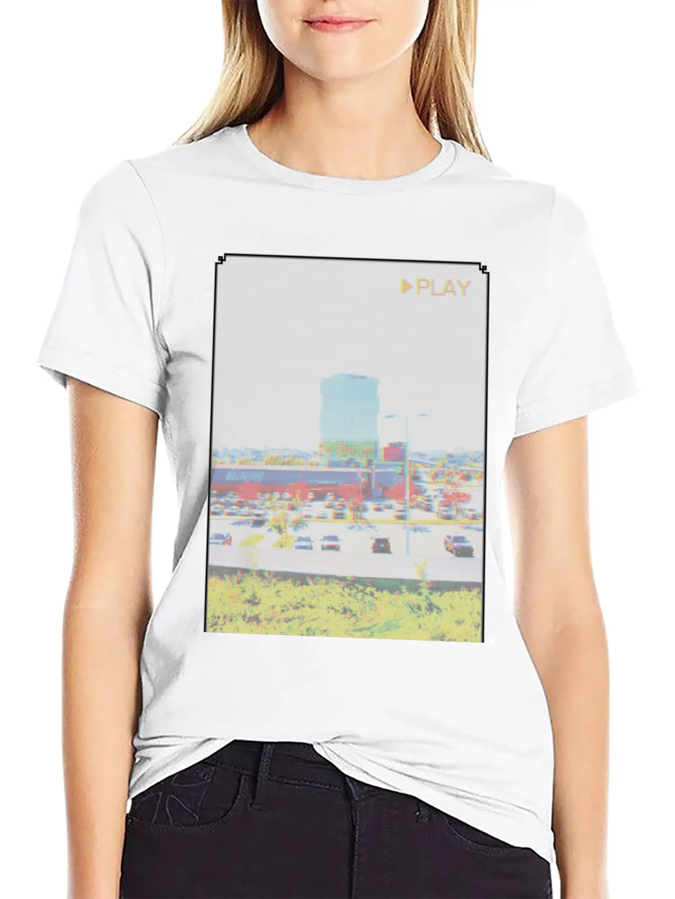 Press Play Casual Graphic T-Shirt – Simple And Comfortable Daily Wear