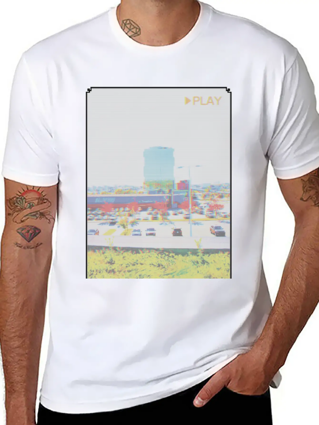 Press Play Casual Graphic T-Shirt – Simple And Comfortable Daily Wear